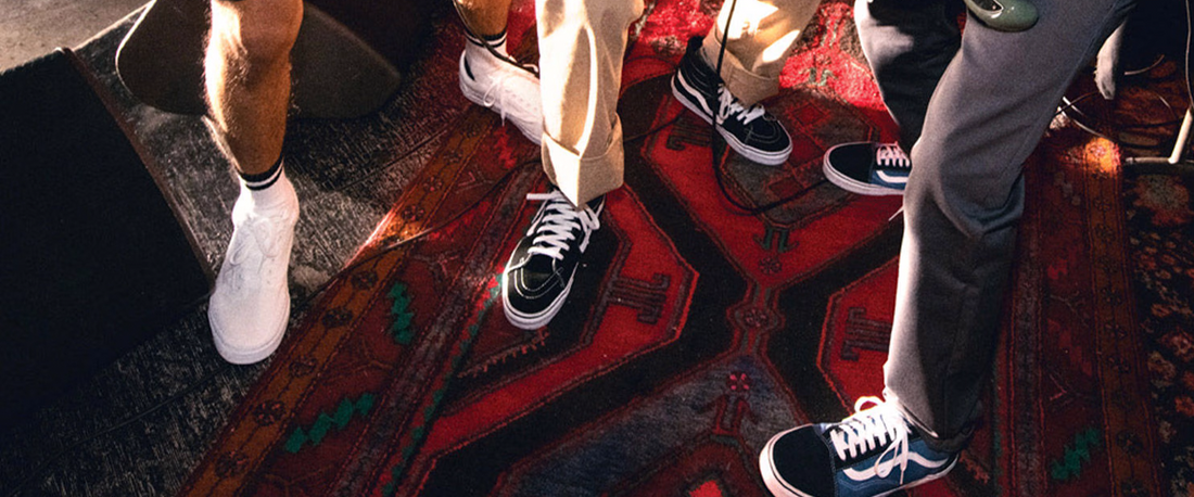 Vans cipő viselése