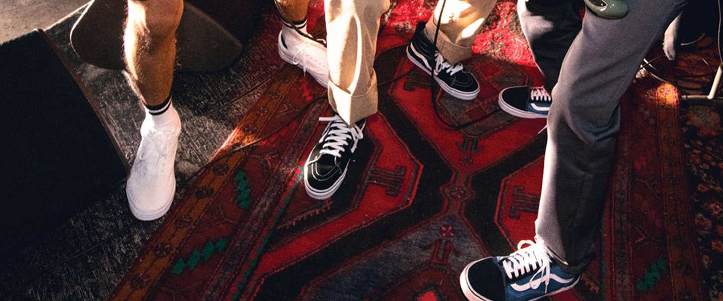 Vans cipő viselése