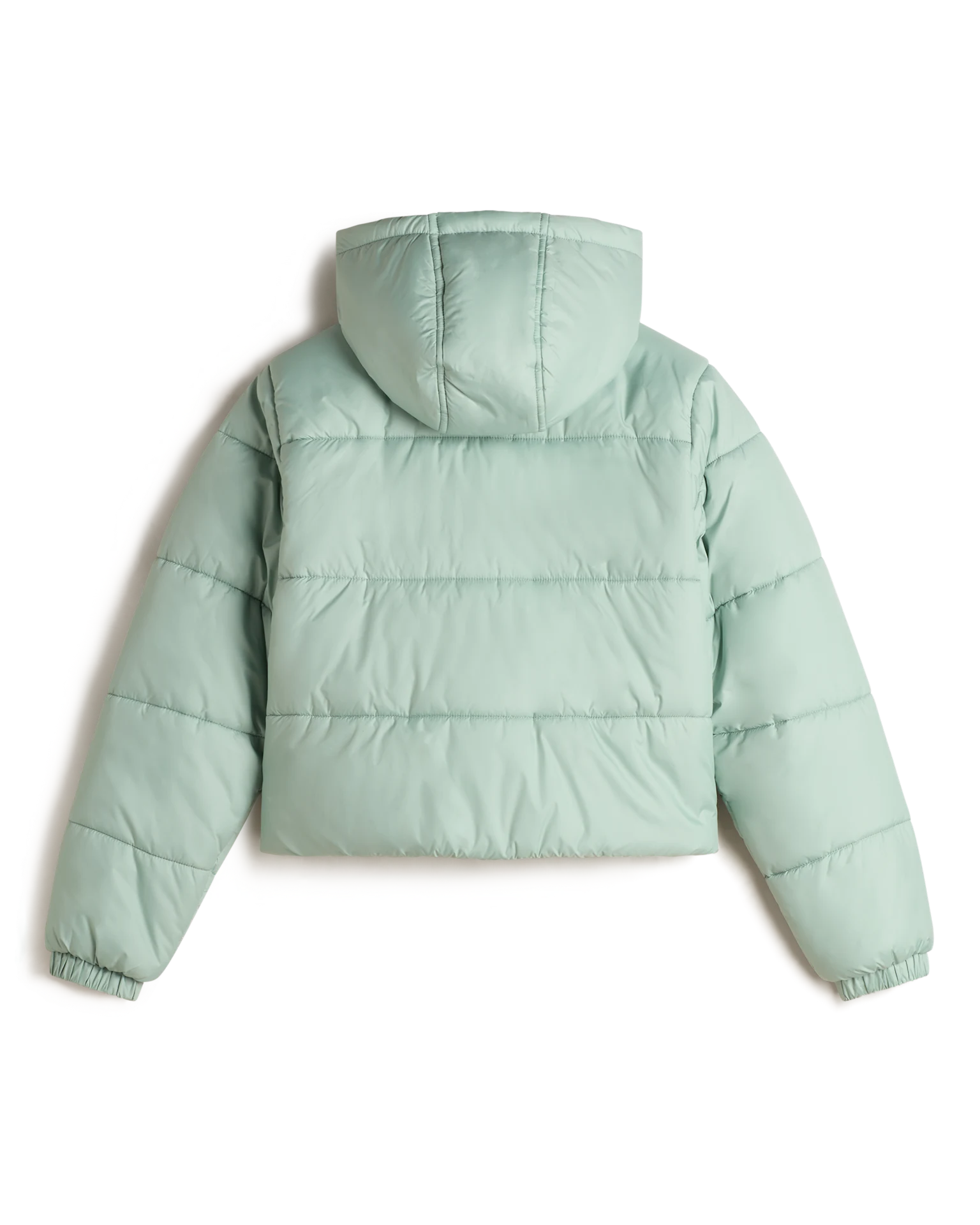 VANS MTE Hillgate Cropped Puffer Gray Olive Kabát VN000PK1EMW1 - 2