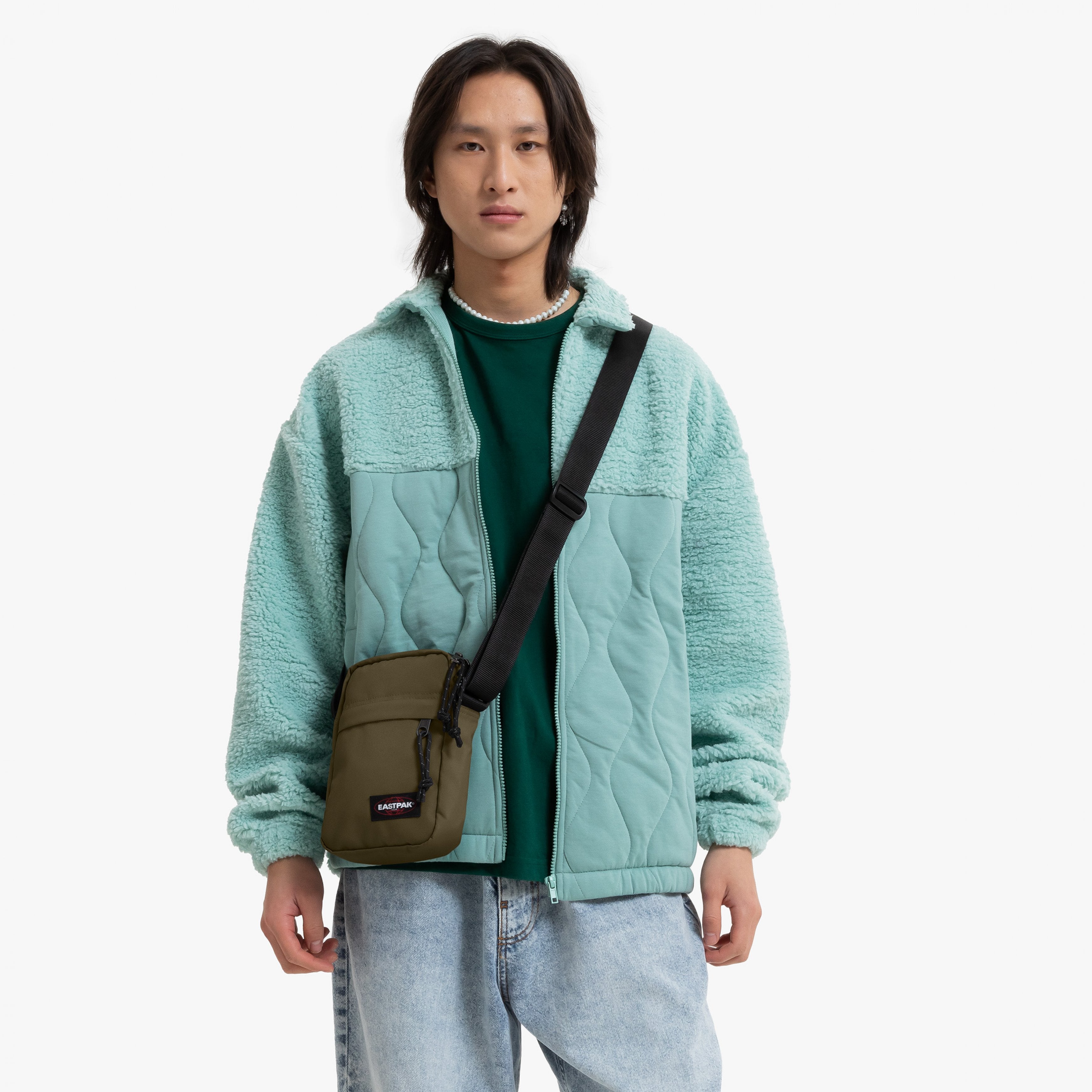 EASTPAK THE ONE Army Olive Oldaltáska EK000045J321 - 1