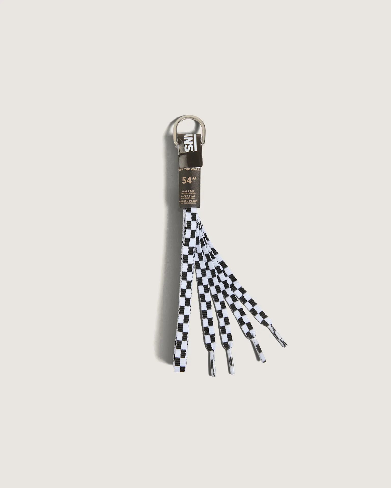 VANS Vans Laces 54" Black/White Check Cipőfűző VN0001TTHU01 - 1