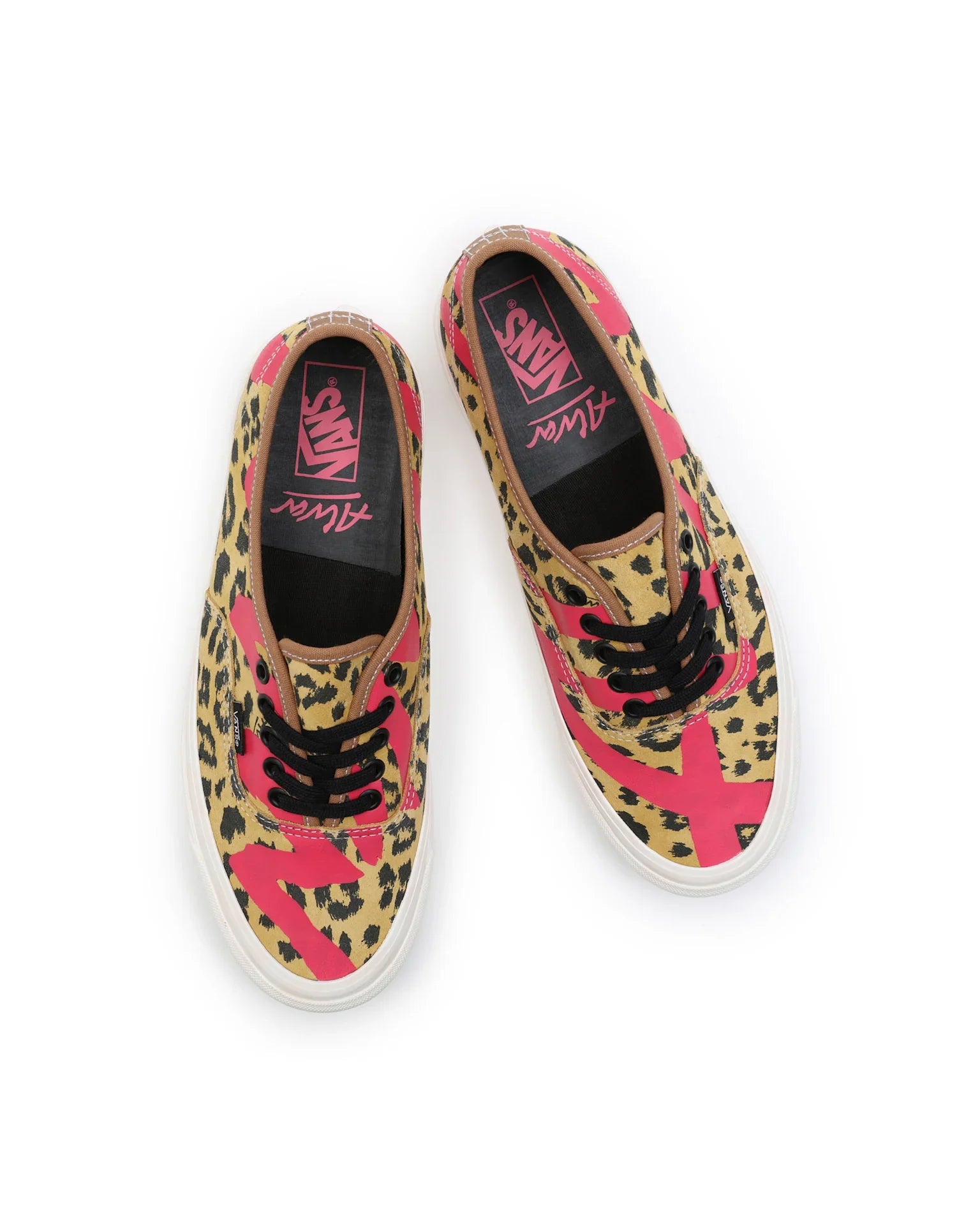 VANS Authentic 44 DX ALVA SKATES LEOPARD BROWN/PINK VN0005U8RPK1 - 2