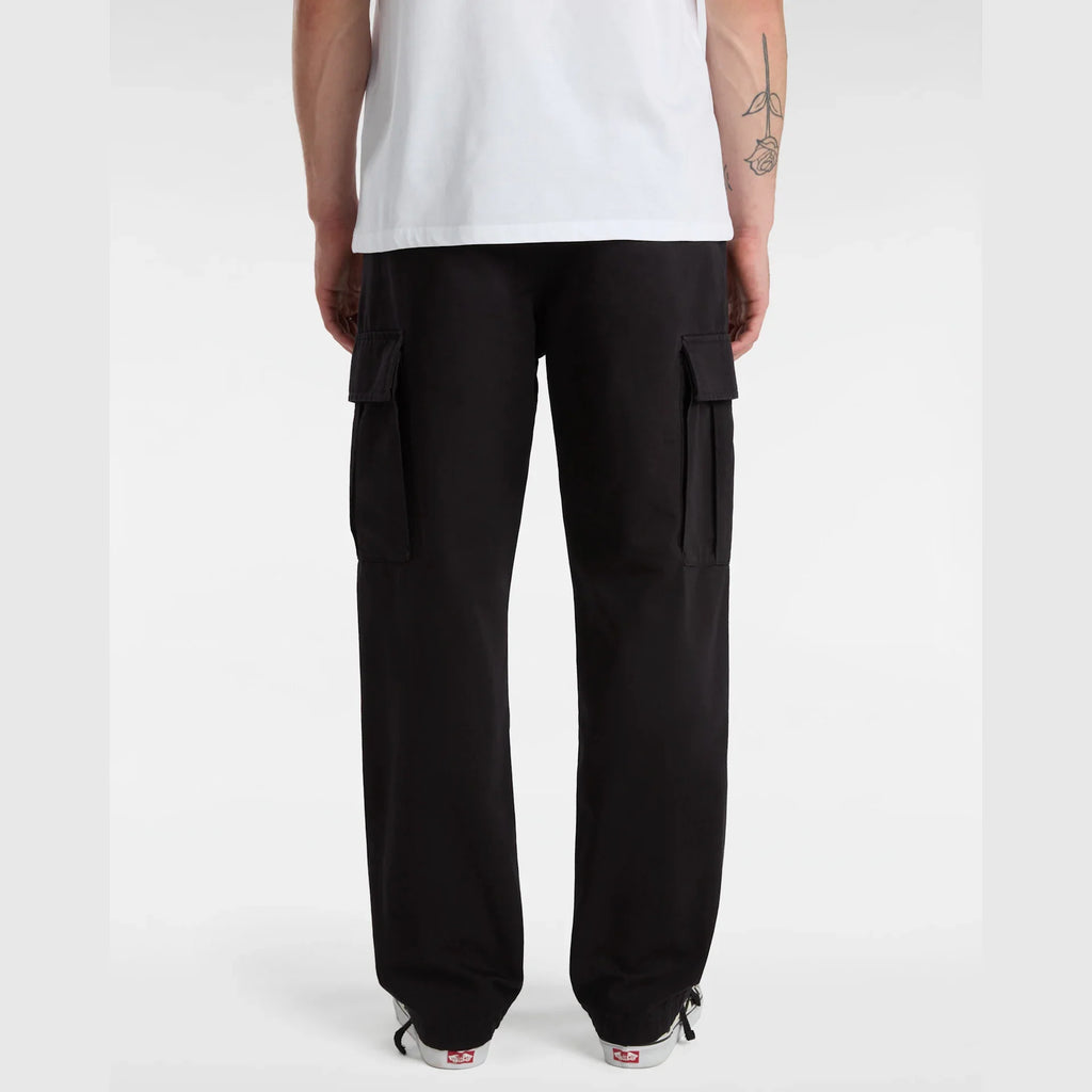 VANS SERVICE CARGO LOOSE TAPERED PANT Black kép 4