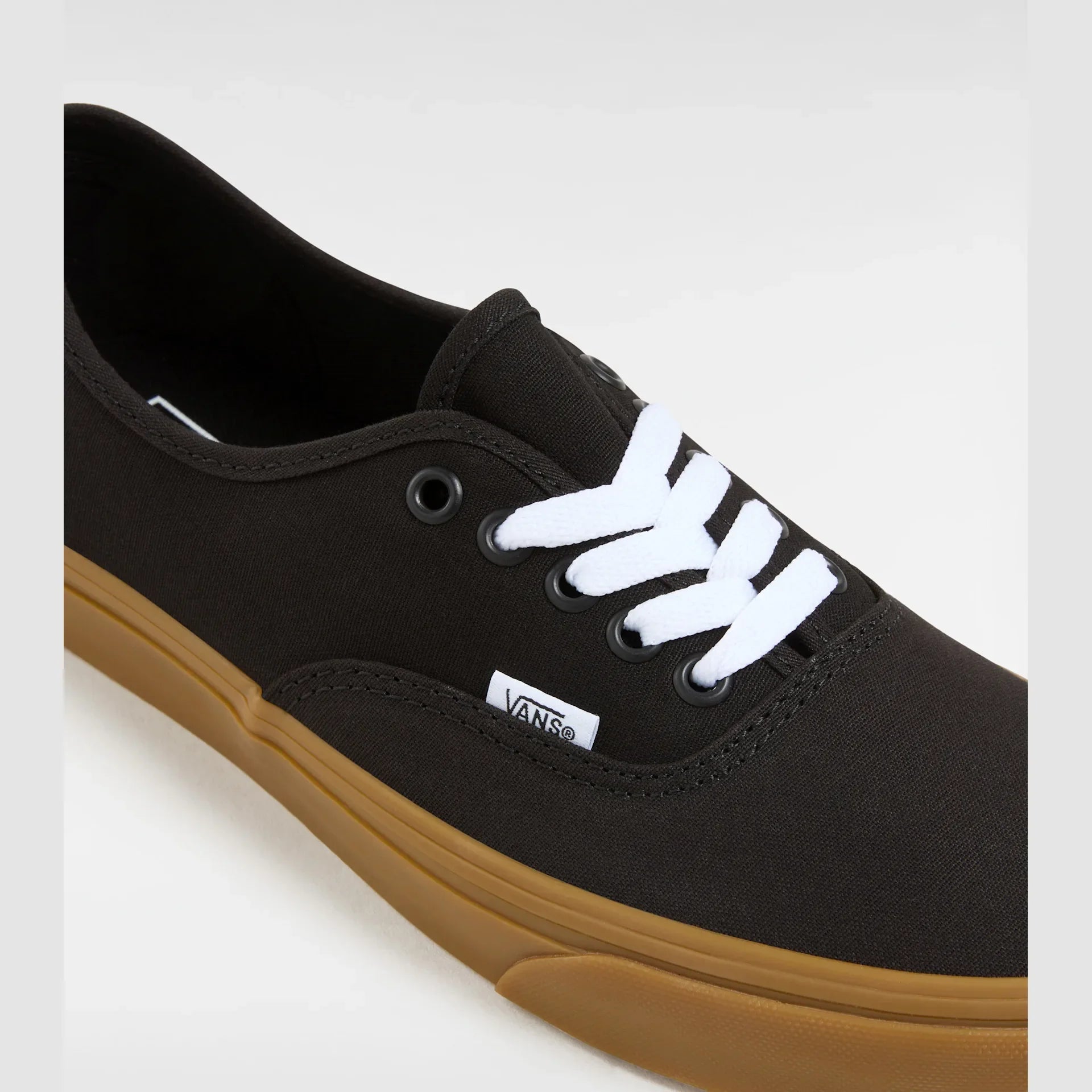 VANS Authentic BLACK/GUM Cipő kép 4