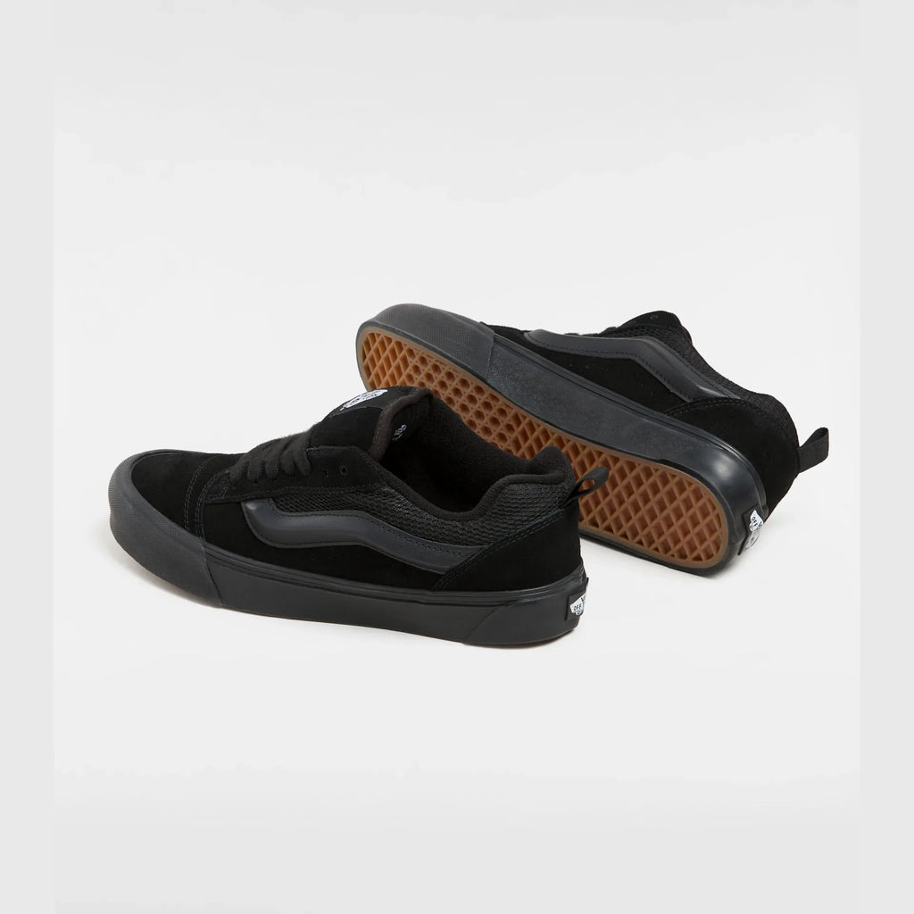 VANS Knu Skool BLACK/BLACK Cipő kép 3