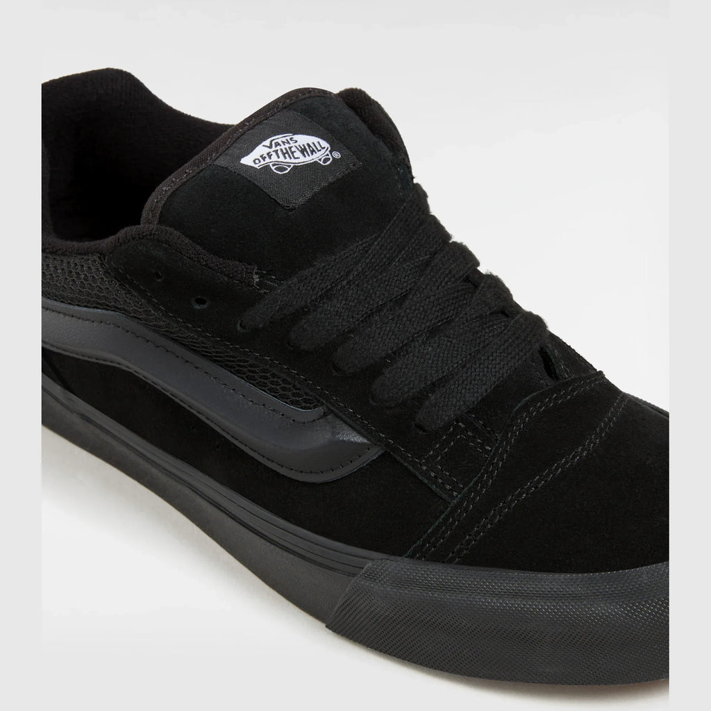 VANS Knu Skool BLACK/BLACK Cipő kép 4