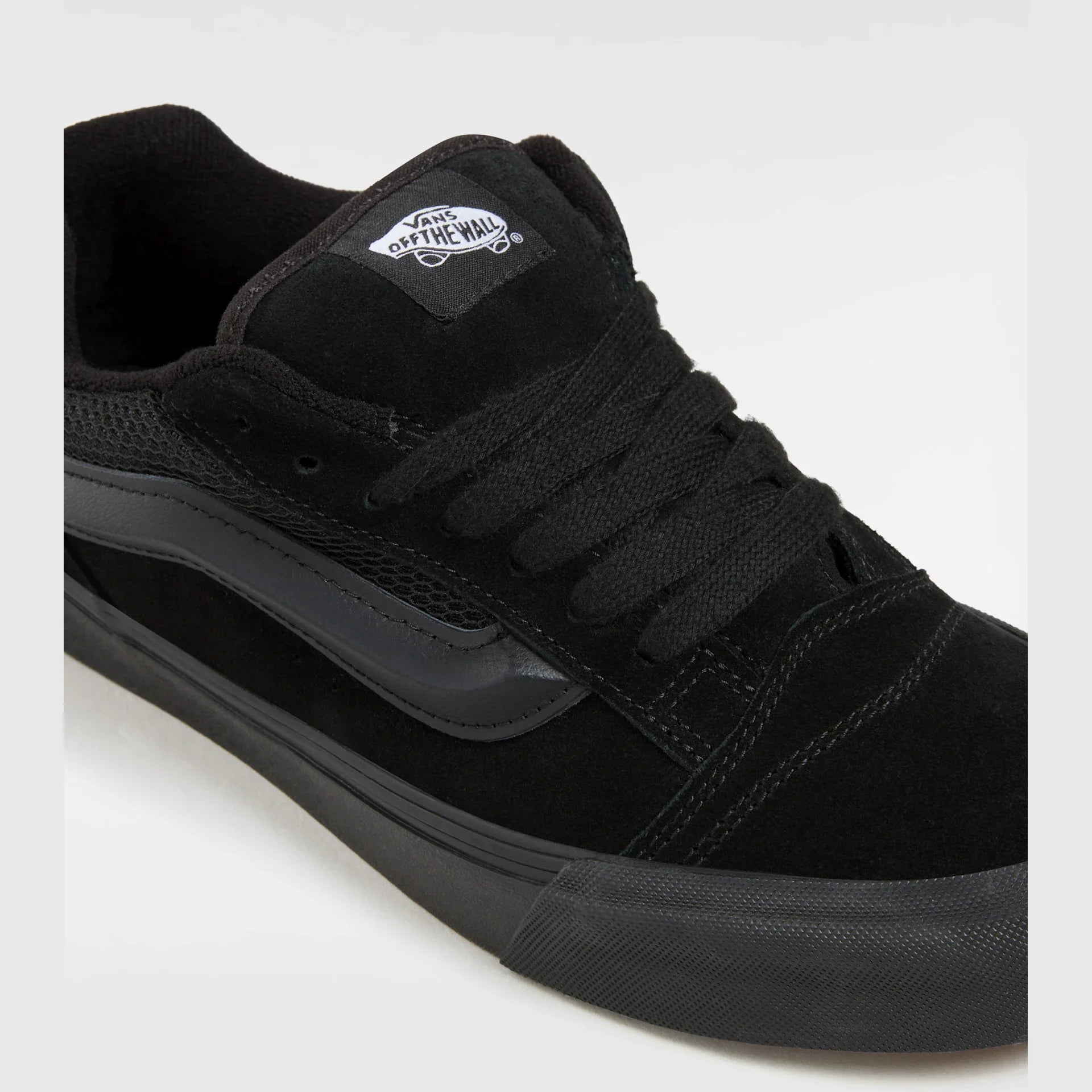 VANS Knu Skool BLACK/BLACK Cipő kép 4