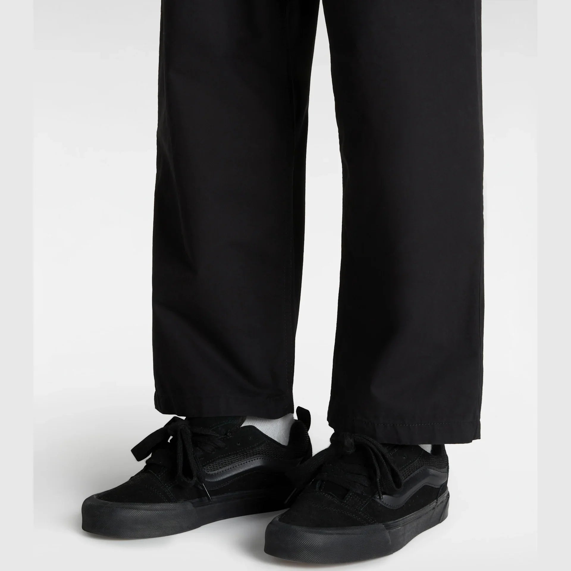VANS Knu Skool BLACK/BLACK Cipő kép 5