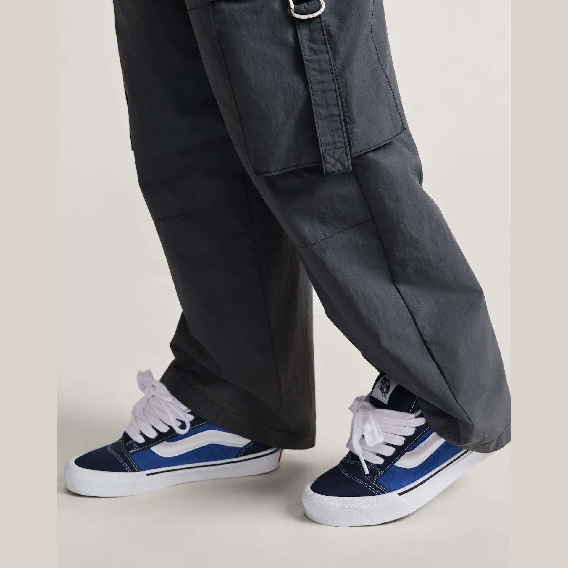 VANS Knu Skool NAVY/TRUE WHITE Cipő kép 2