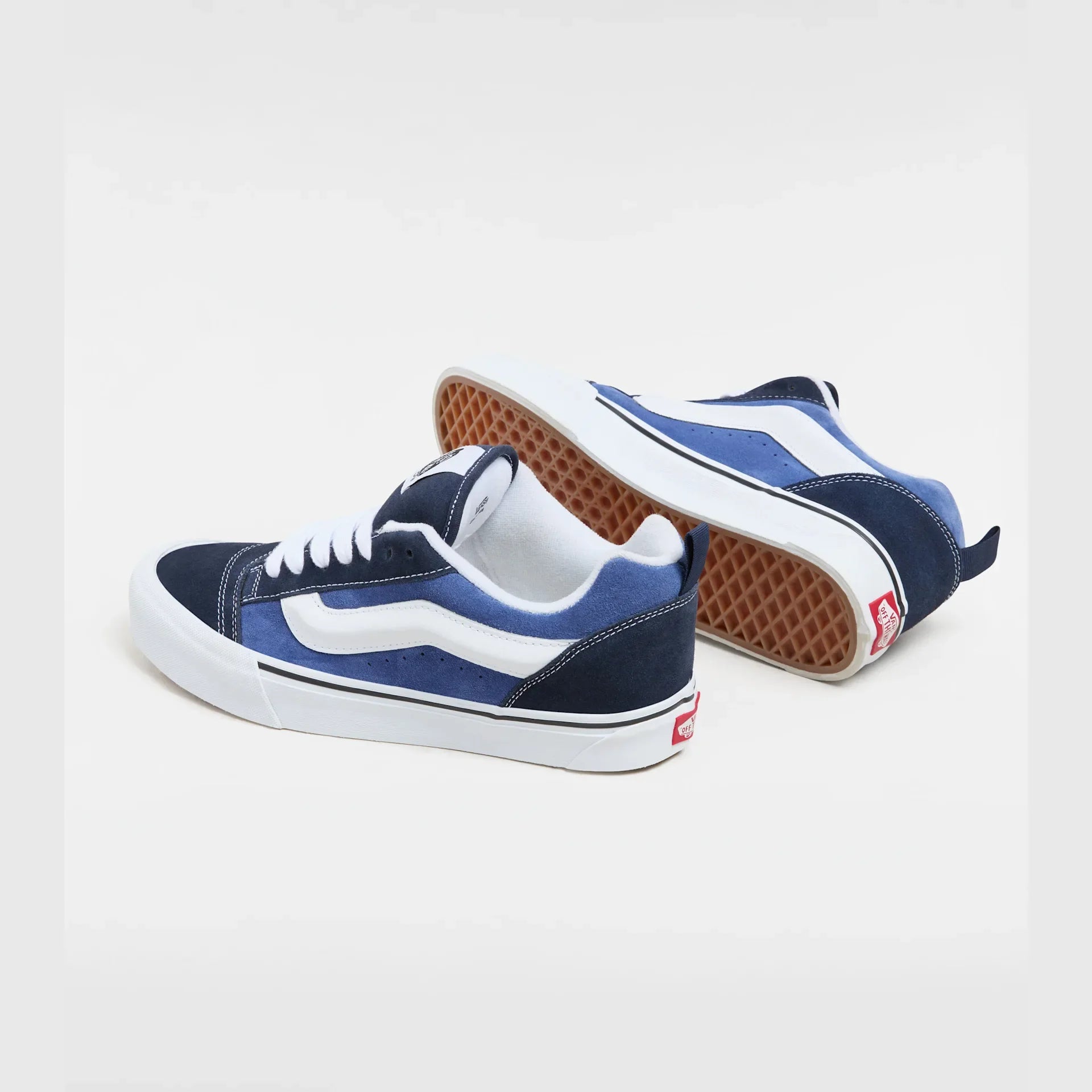 VANS Knu Skool NAVY/TRUE WHITE Cipő kép 4