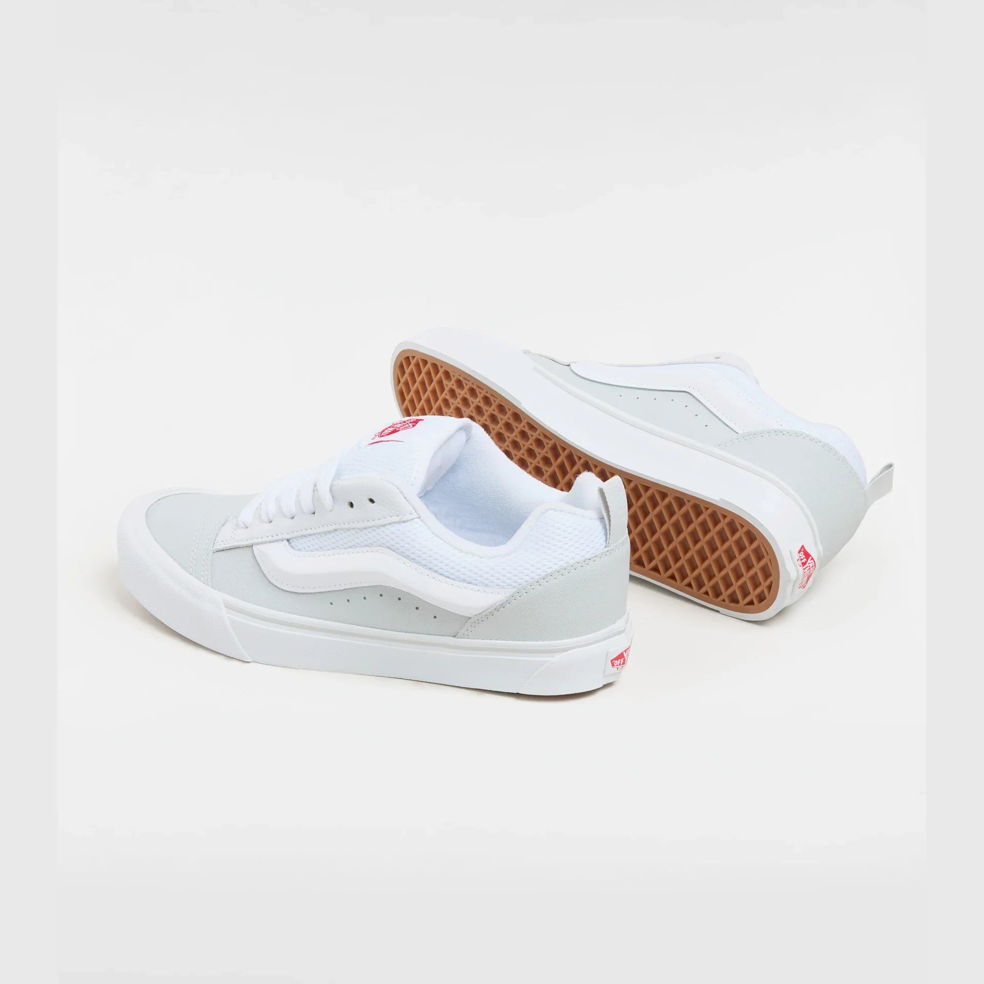VANS Knu Skool RETRO SKATE WHITE/RED Cipő kép 3