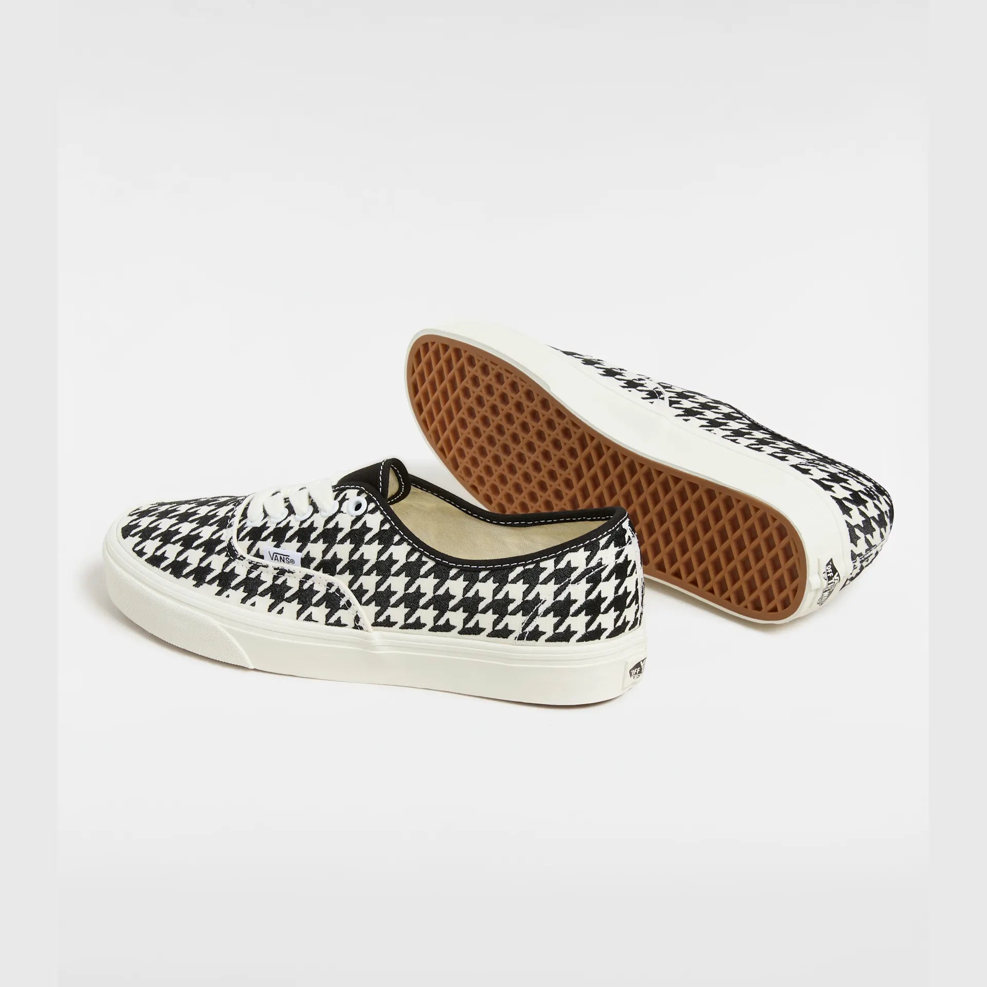 VANS Authentic HOUNDSTOOTH WHITE/BLACK Cipő kép 3