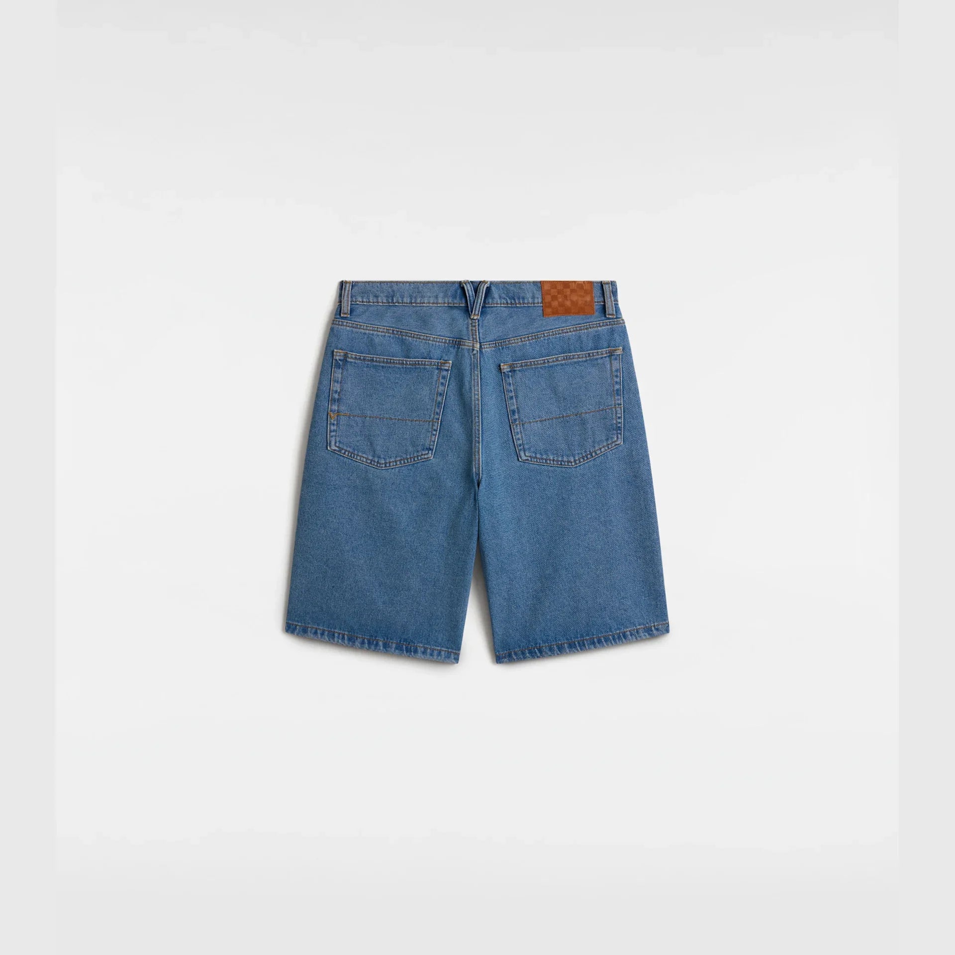 VANS CHECK-5 BAGGY DENIM SHORT STONEWASH/BLUE kép 2