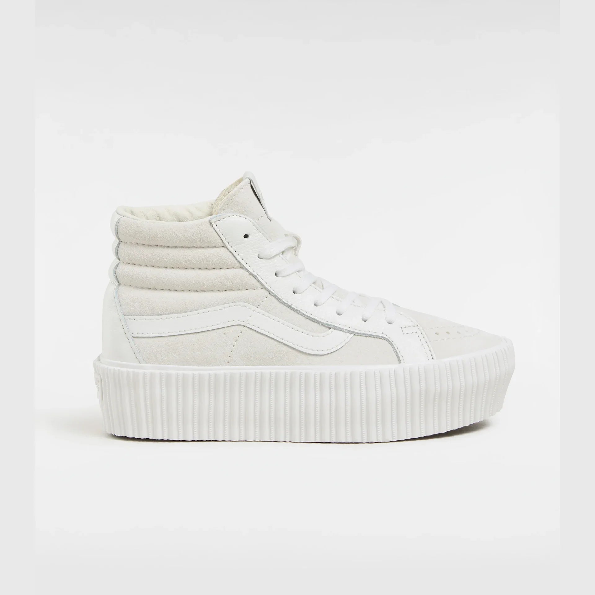 VANS Sk8-Hi Reissue 38 Platform LX SUEDE/LEATHER Ivory Cipő kép 1