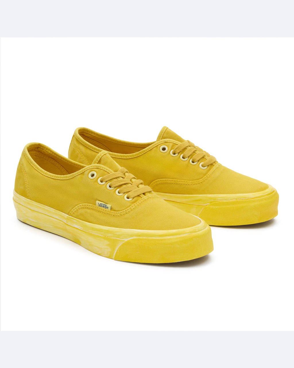 VANS LX Authentic Reissue 44 LX DIP DYE Lemon Chrome Cipő 1
