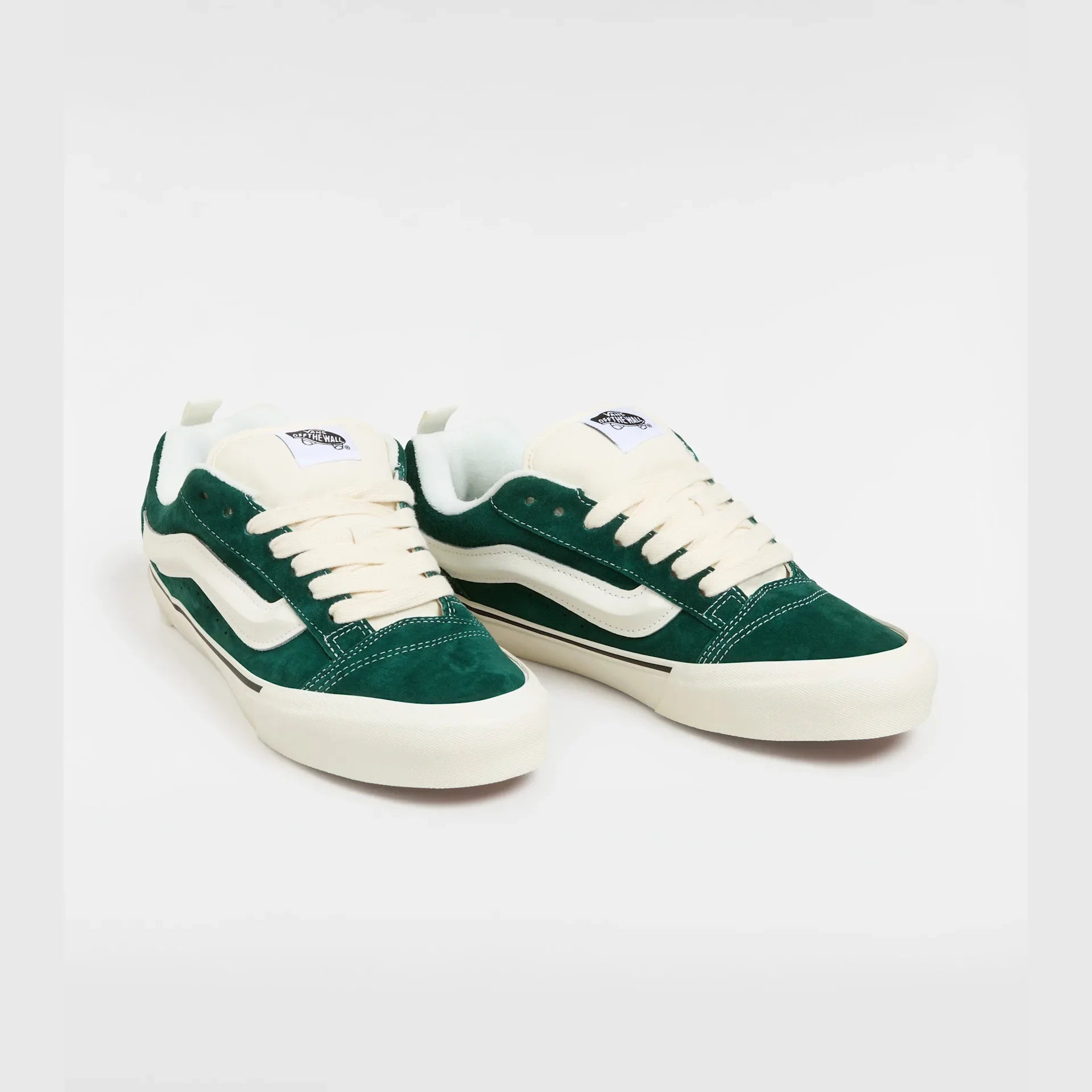 VANS Knu Skool PIG SUEDE GREEN Cipő kép 2