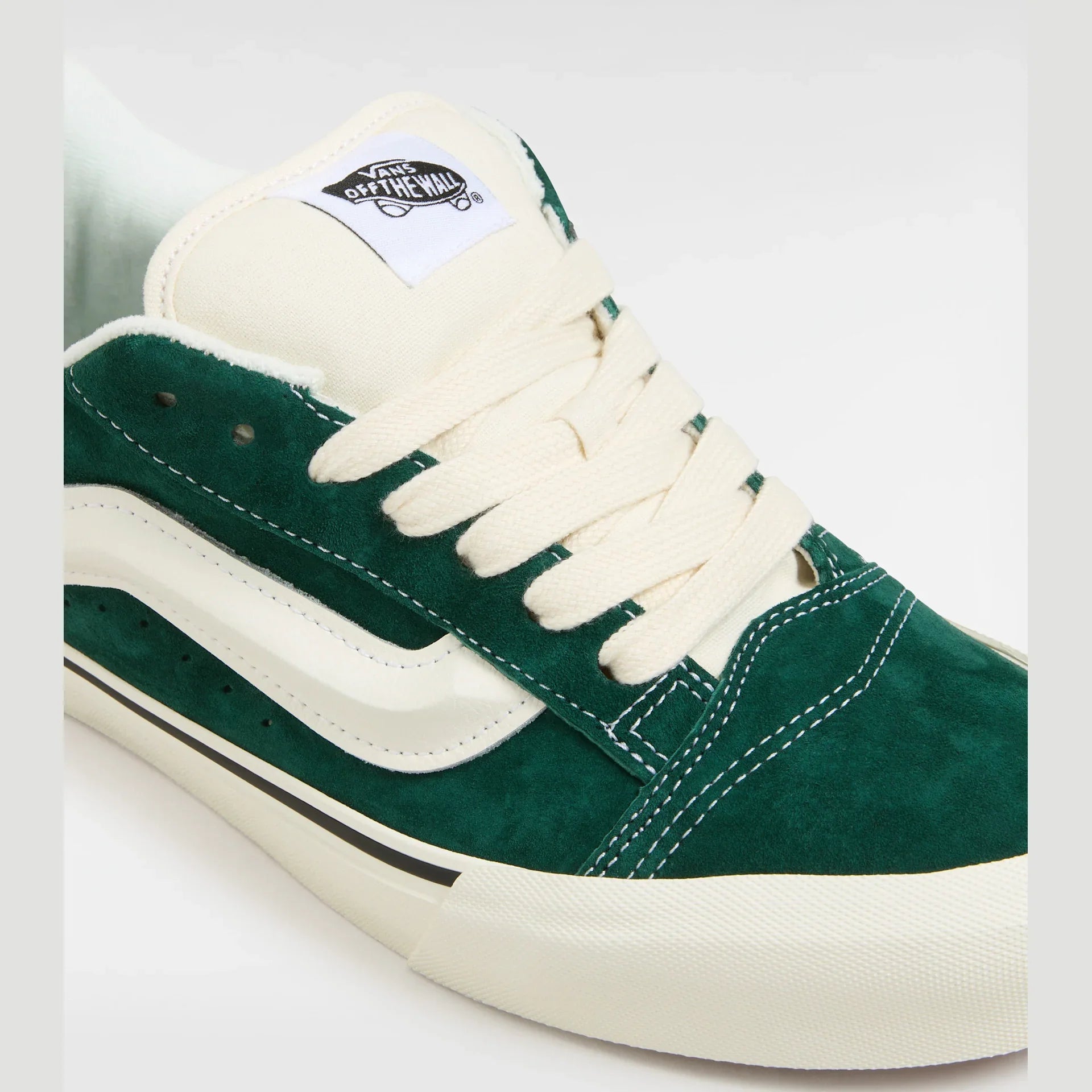VANS Knu Skool PIG SUEDE GREEN Cipő kép 4