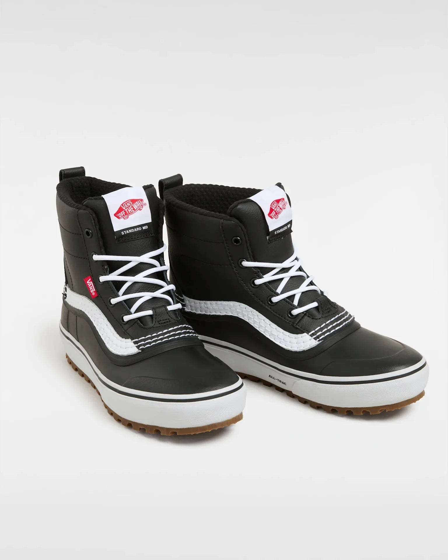 VANS MTE Standard Mid Waterproof BLACK/WHITE kép 2