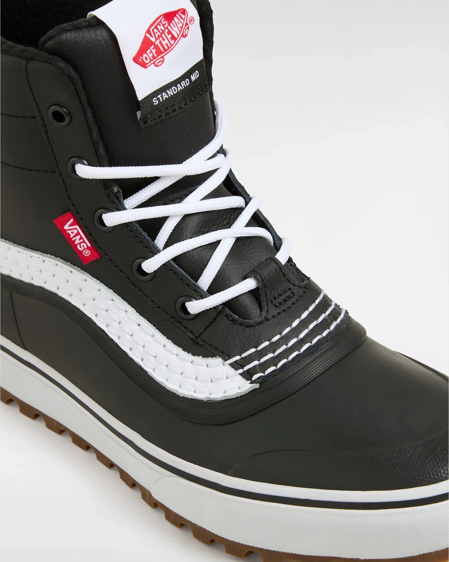 VANS MTE Standard Mid Waterproof BLACK/WHITE kép 4