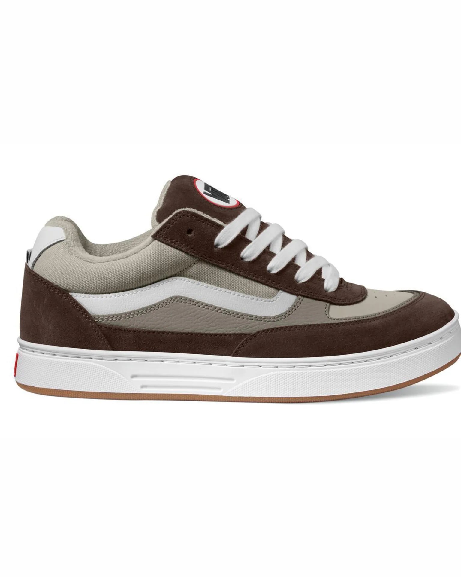 VANS Skate Estazzo BROWN/WHITE Cipő kép 1