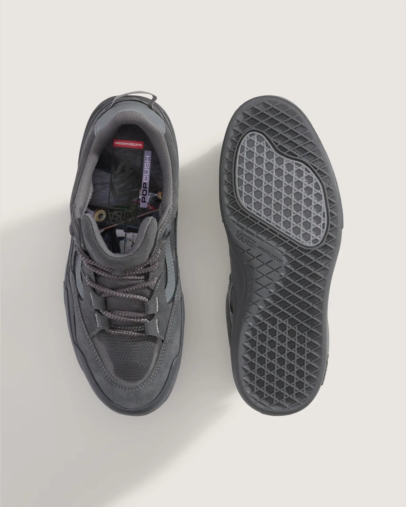 VANS Skate 2 Wayvee Atiba GRAY Cipő kép 3