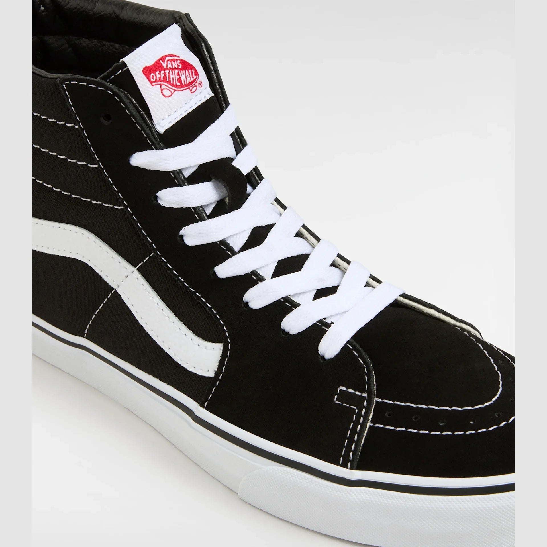 VANS UA SK8-Hi Black/Black/White Cipő kép 4
