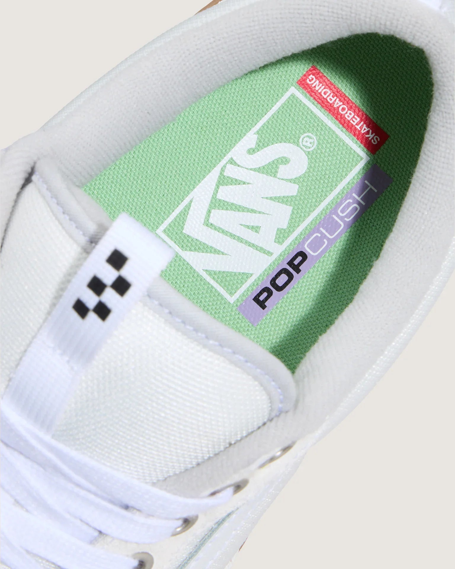 VANS Skate Old Skool 36 + WHITE/GUM Cipő kép 4