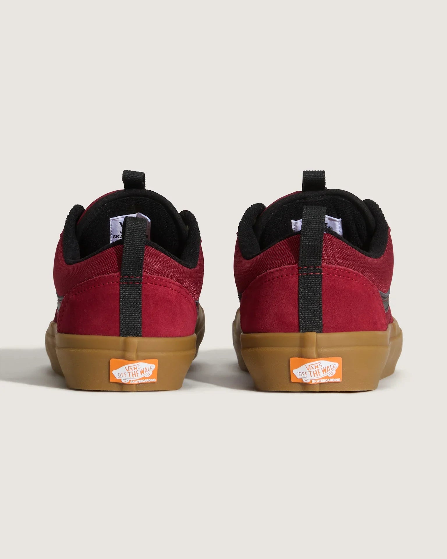 VANS Skate Old Skool 36 + GUM BURGUNDY Cipő kép 4