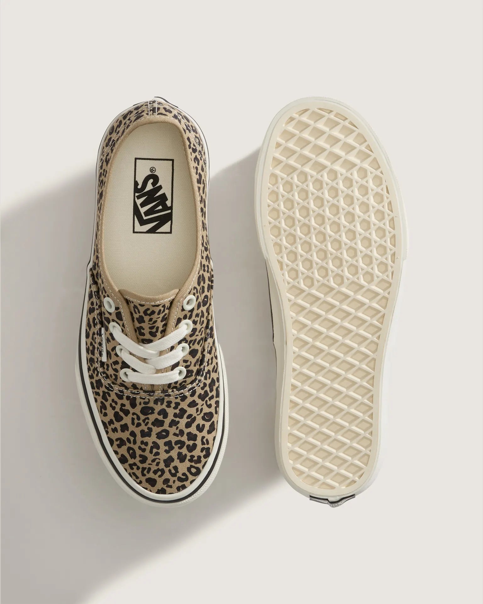 VANS Authentic BLACK/LEOPARD Cipő kép 3
