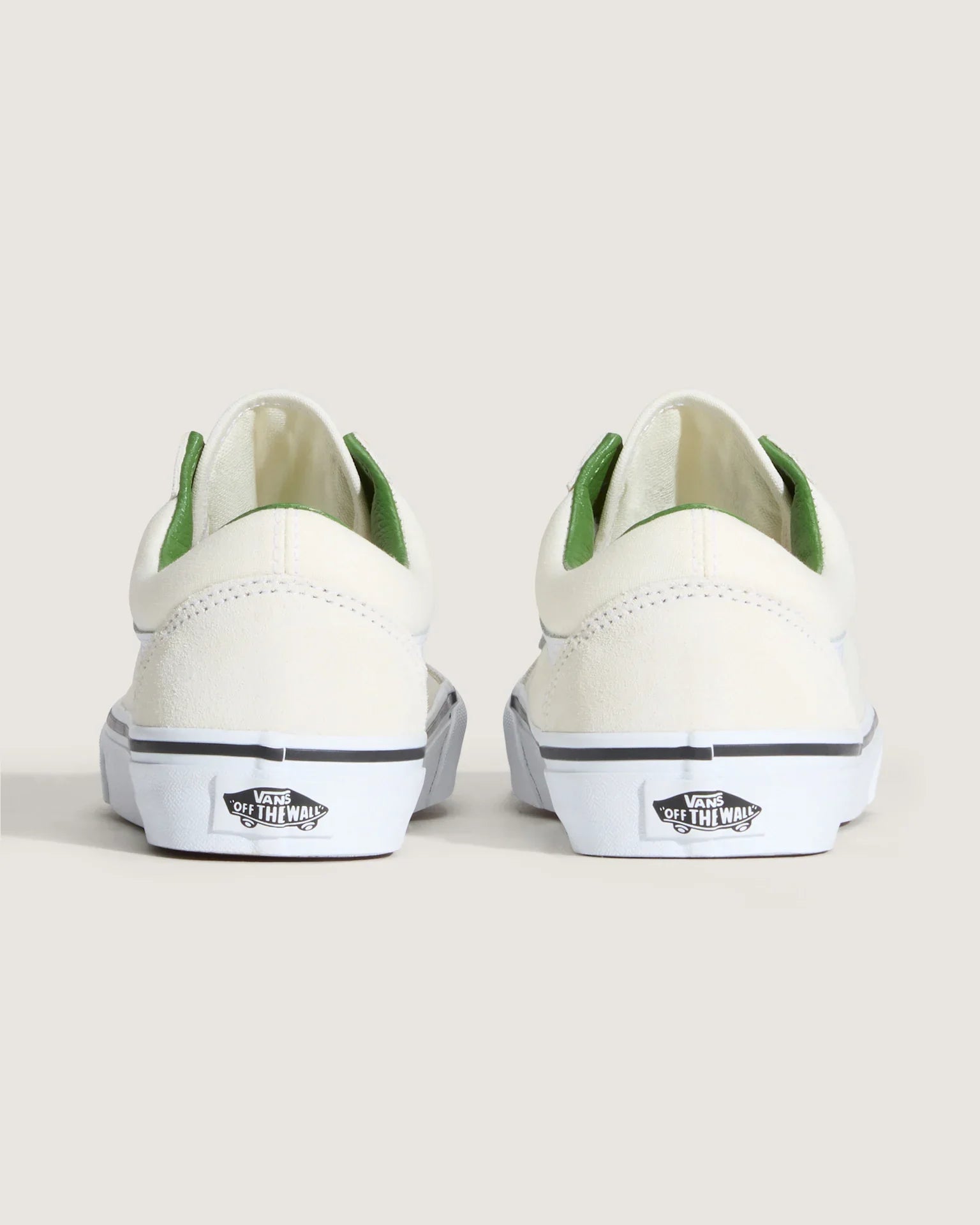 VANS Old Skool MARSHMALLOW/GREEN Cipő kép 3