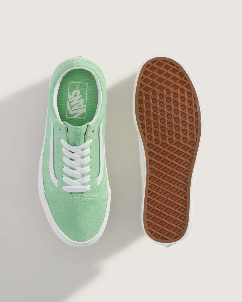 VANS Old Skool PASTEL Cacti Green Cipő kép 3