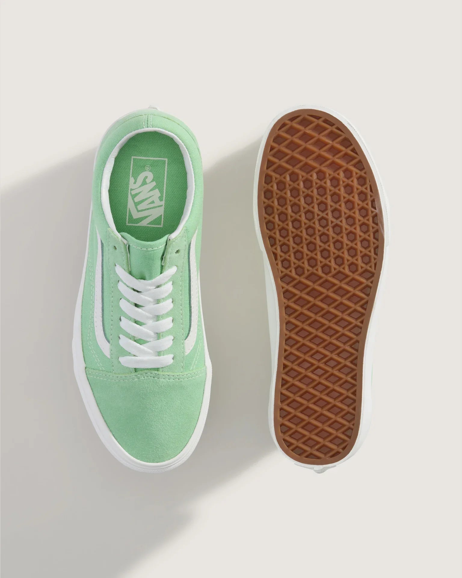 VANS Old Skool PASTEL Cacti Green Cipő kép 3
