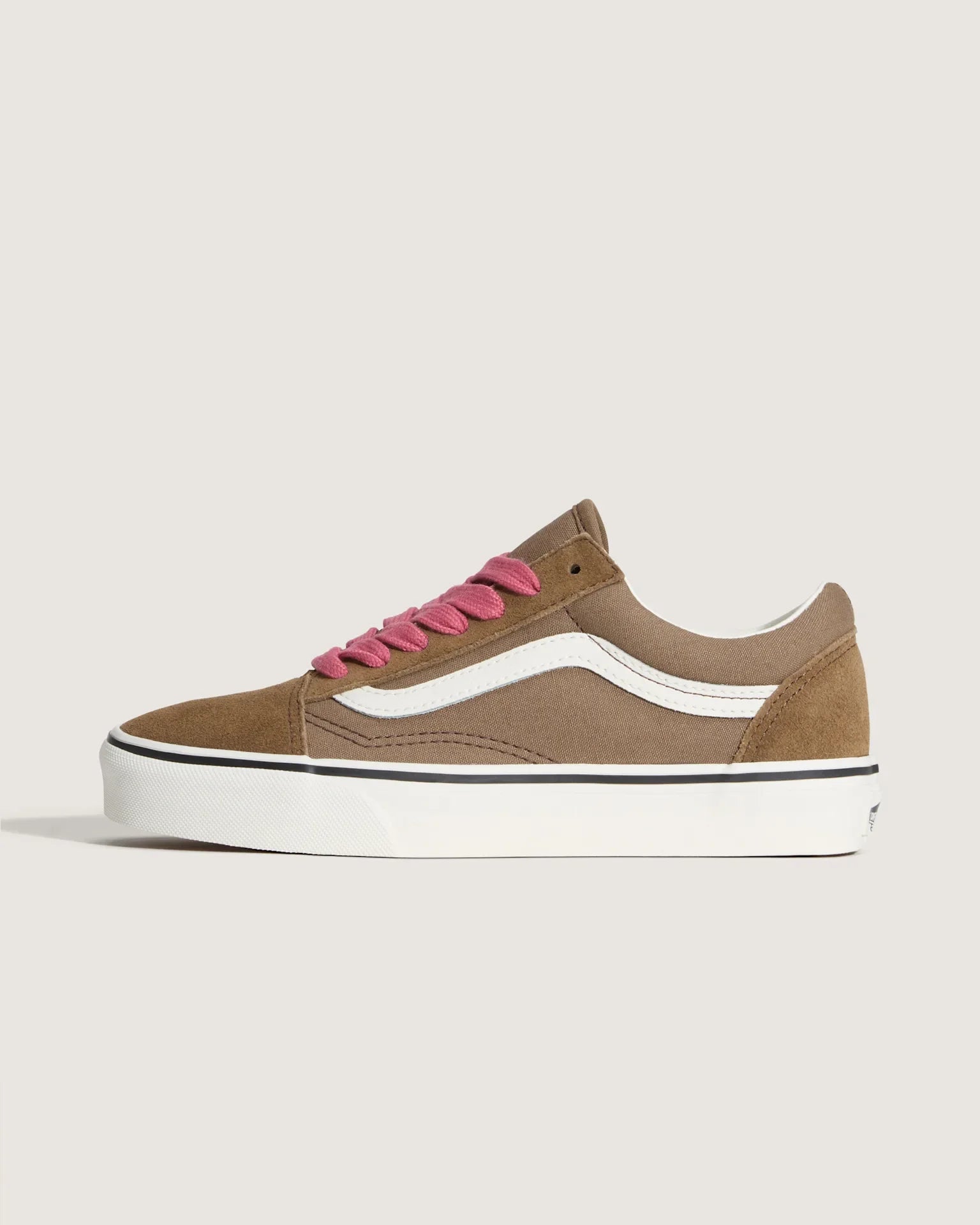 VANS Old Skool POP BROWN/PINK Cipő kép 1