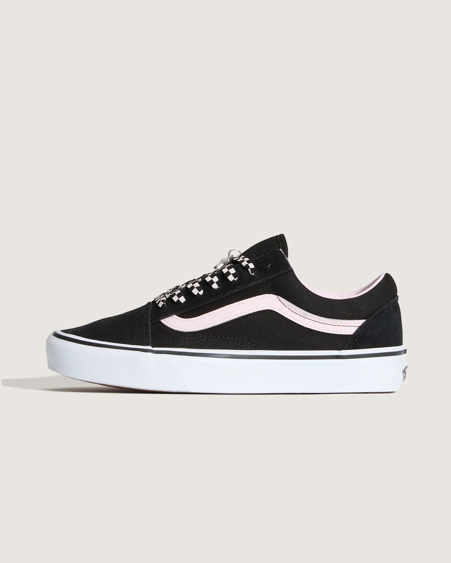 VANS Old Skool BLACK/WHITE Cipő kép 4