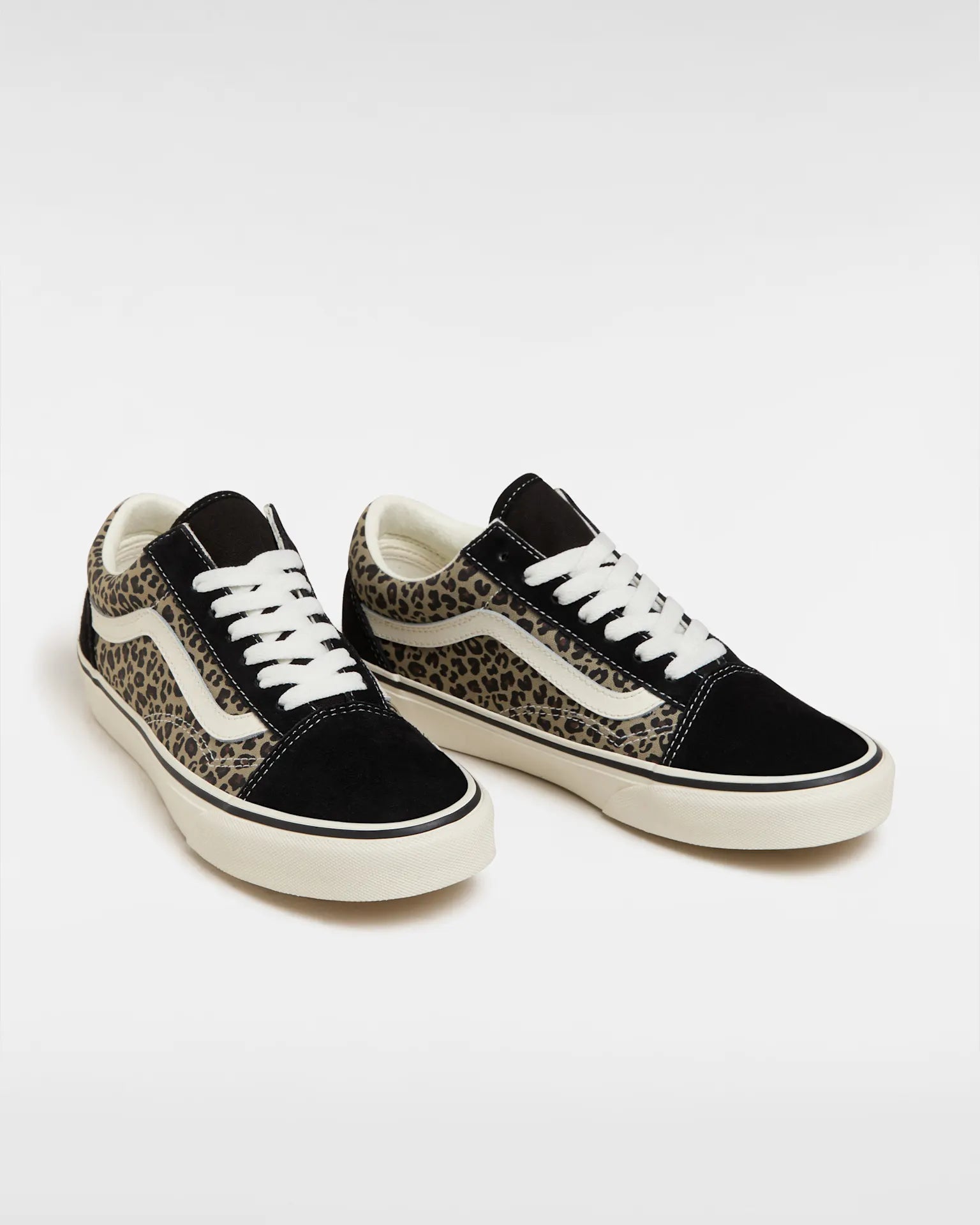 VANS Old Skool BLACK/LEOPARD Cipő kép 2