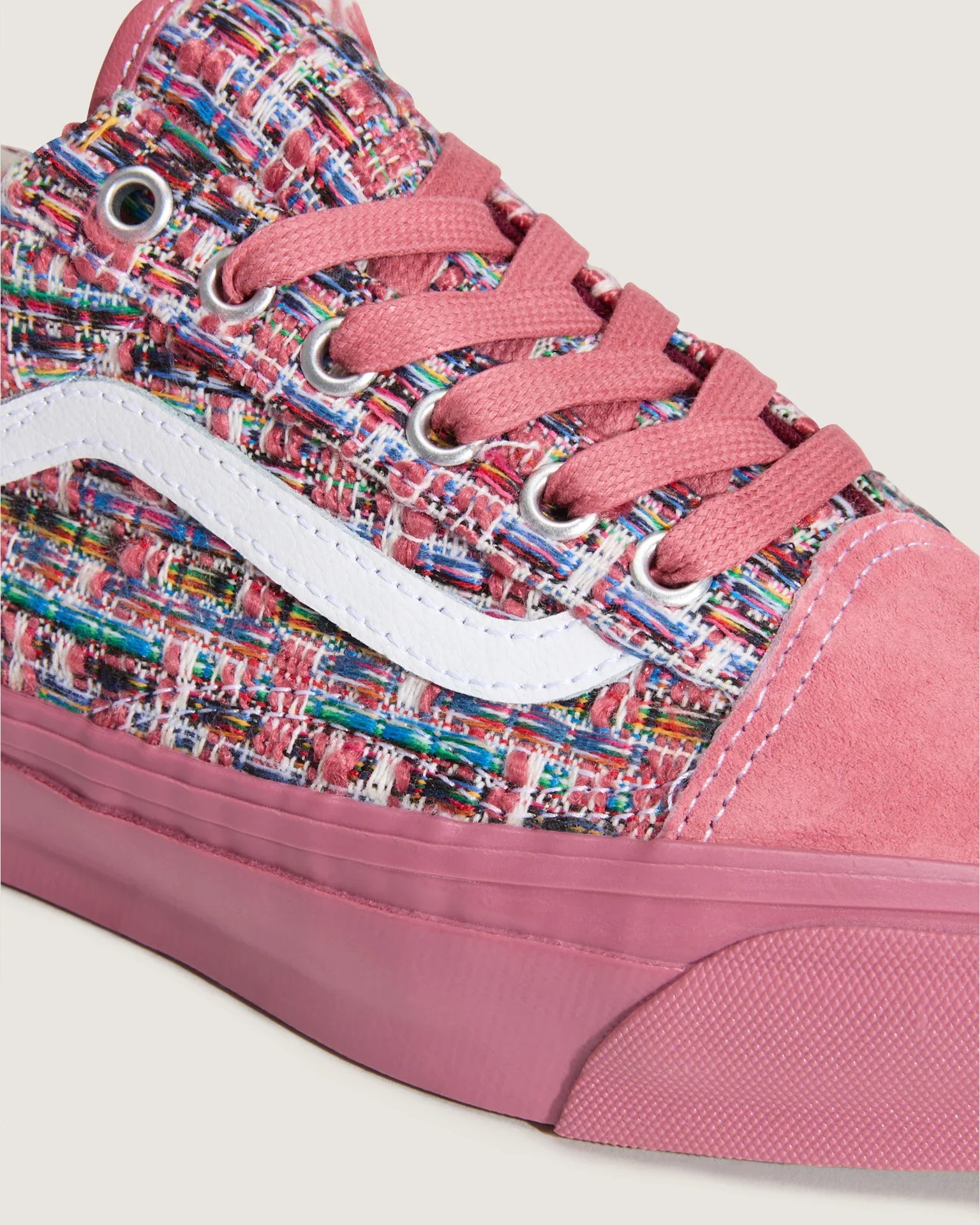 VANS LX Old Skool TWEED MAUVEWOOD Cipő kép 5