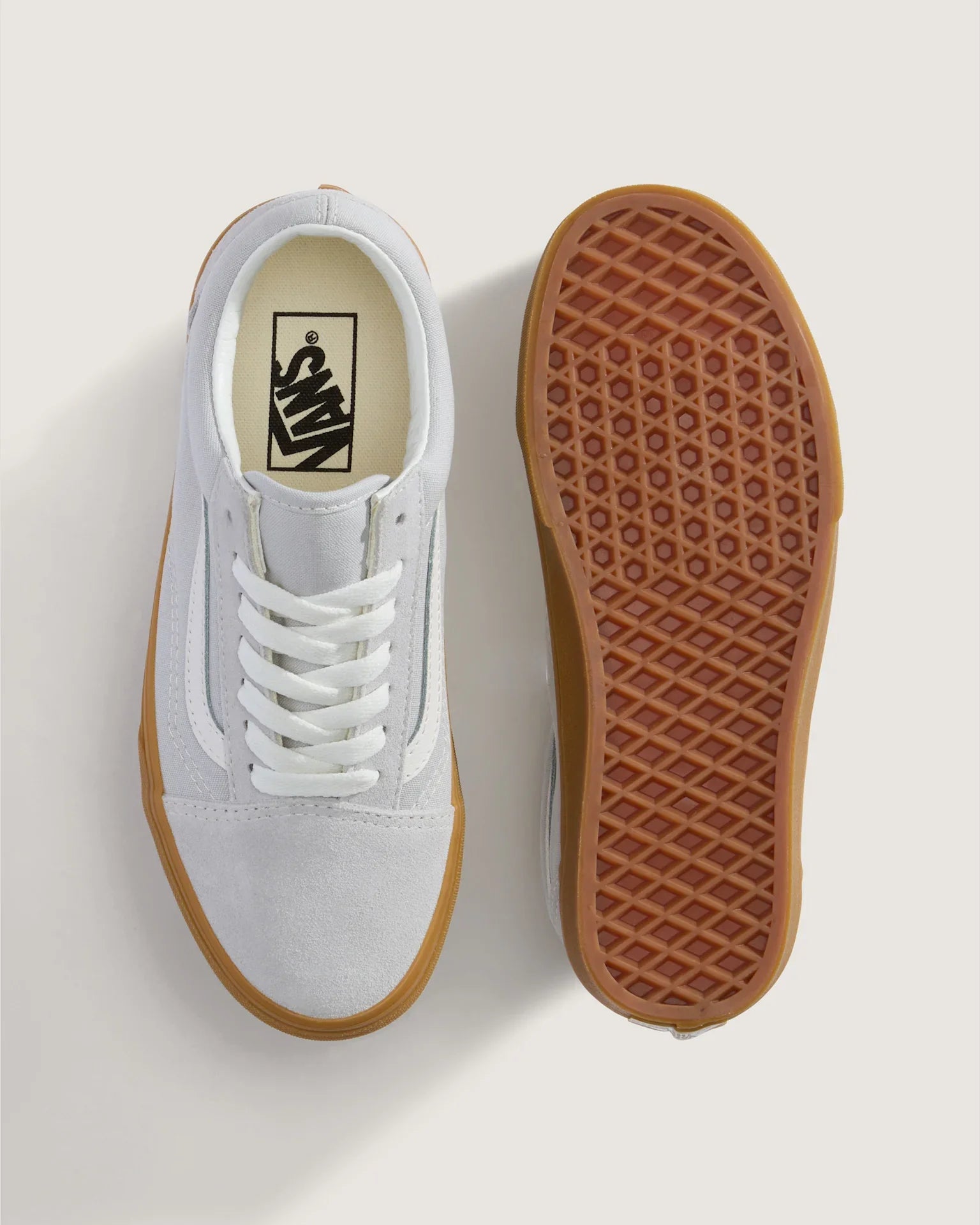 VANS Old Skool GRAY/GUM Cipő kép 3