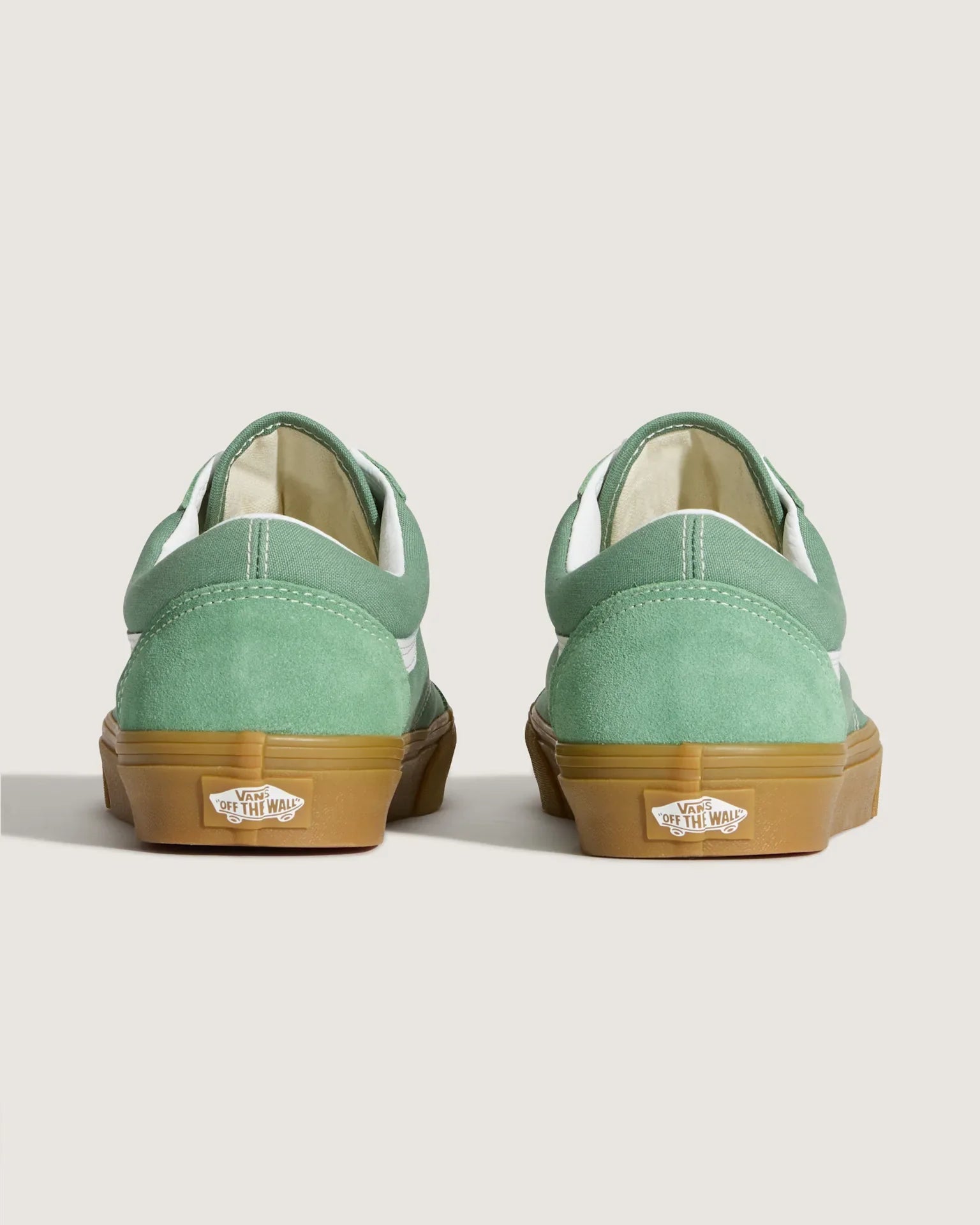 VANS Old Skool GREEN/GUM Cipő kép 4