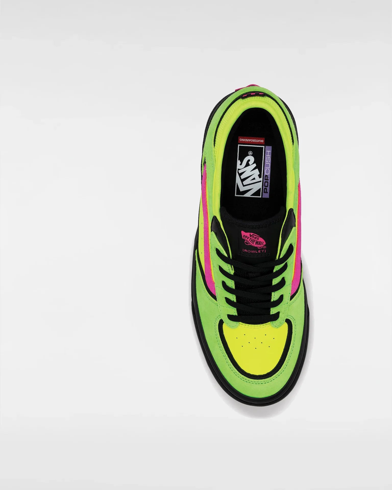 VANS Skate Rowley NEON PINK/GREEN Cipő kép 2
