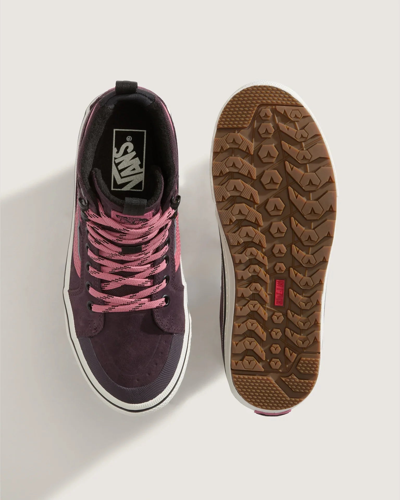 VANS MTE Sk8-Hi Waterproof Insulated PORT/BLACK Cipő kép 3