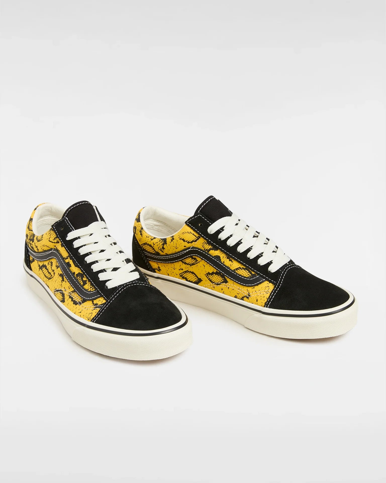 VANS Old Skool BLACK/YELLOW Cipő kép 2