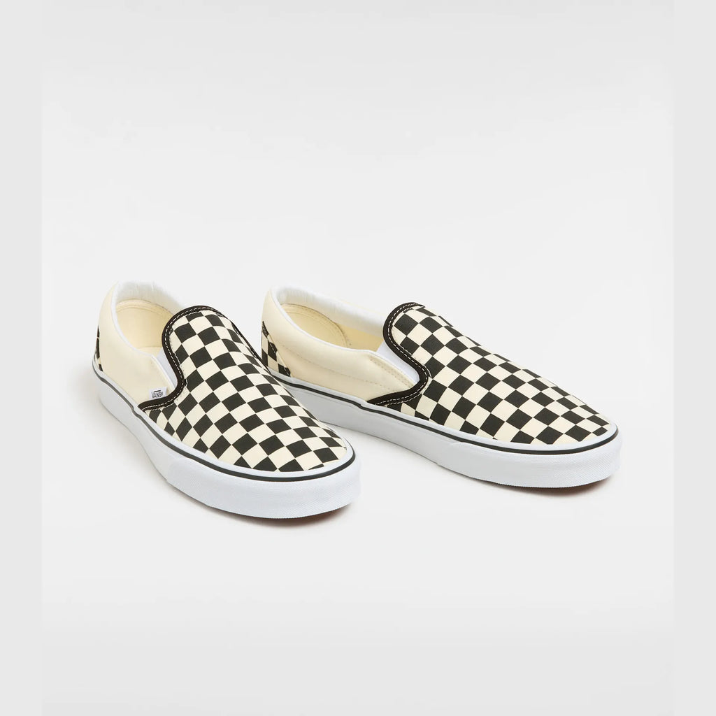 VANS UA Classic Slip-On Blk&WhtChckerboard/Wht Cipő kép 3