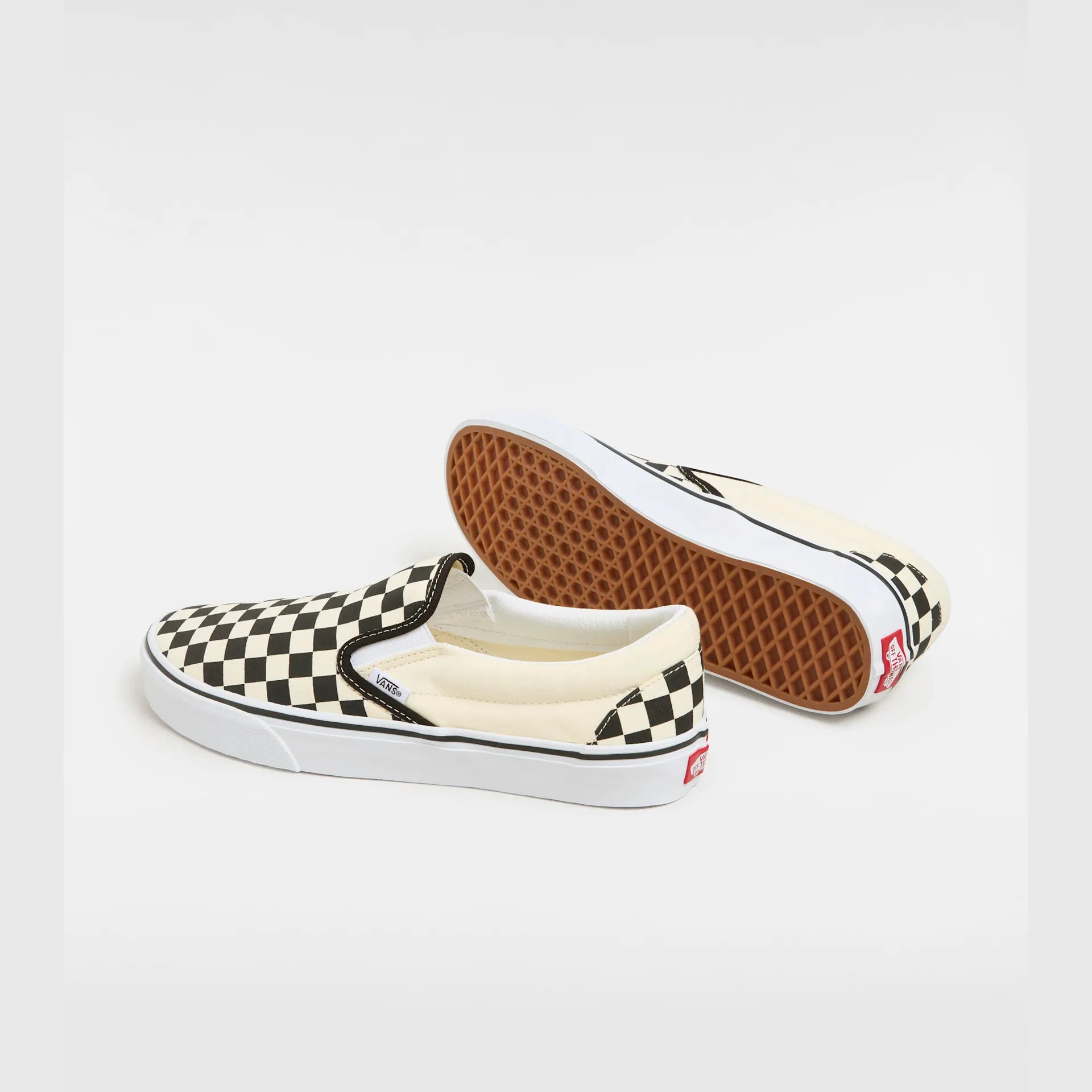 VANS UA Classic Slip-On Blk&WhtChckerboard/Wht Cipő kép 4