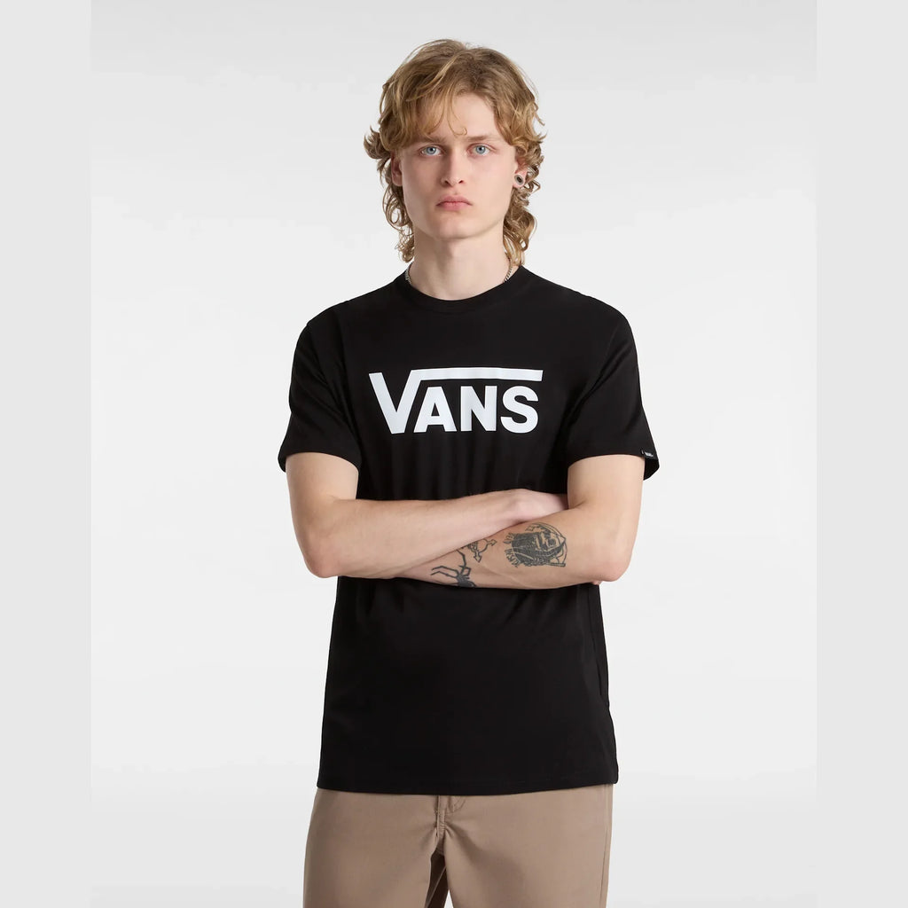 VANS VANS CLASSIC Black/White Póló kép 5