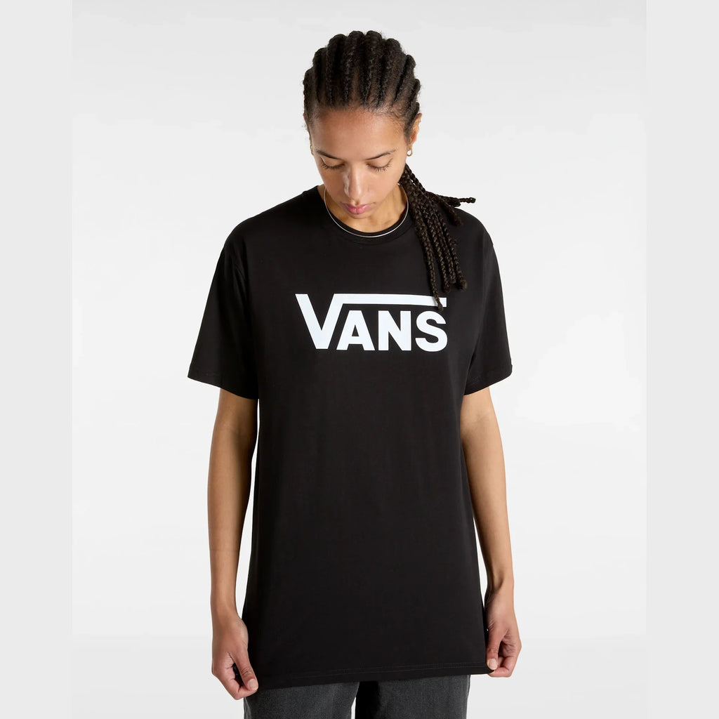 VANS VANS CLASSIC Black/White Póló kép 7