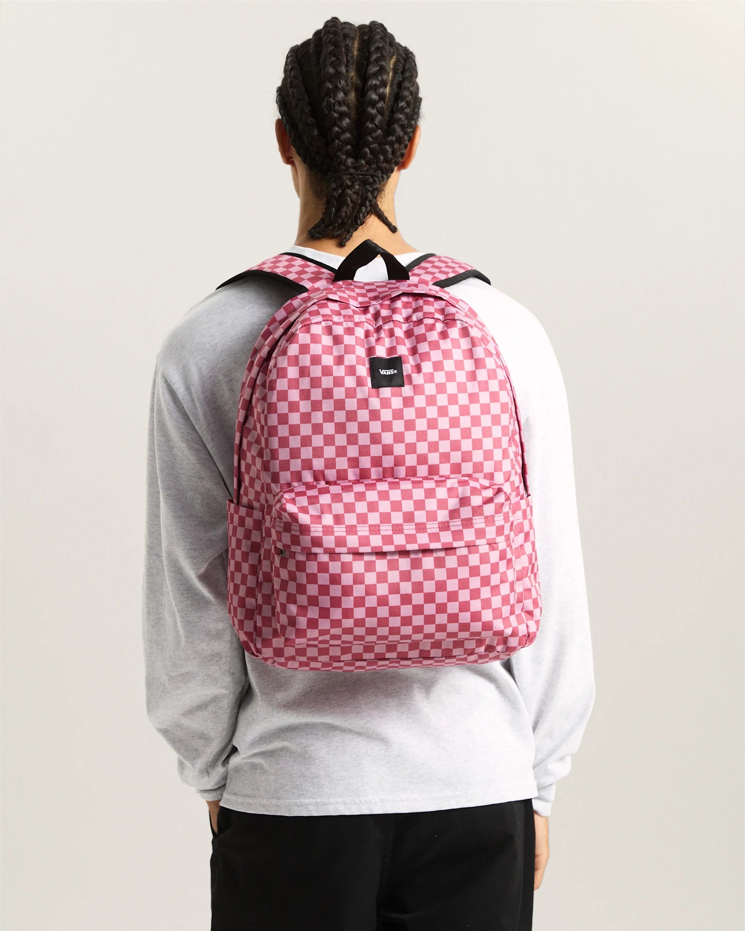 VANS Old Skool Check Backpack MAUVEWOOD Hátizsák VN000H4XZRY1 - 7