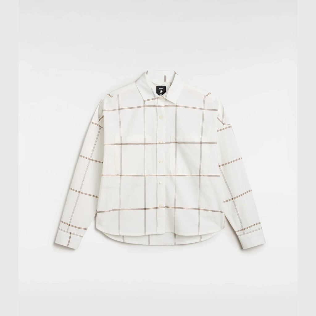 VANS ANTICA BOXY LS SHIRT marshmallow kép 1