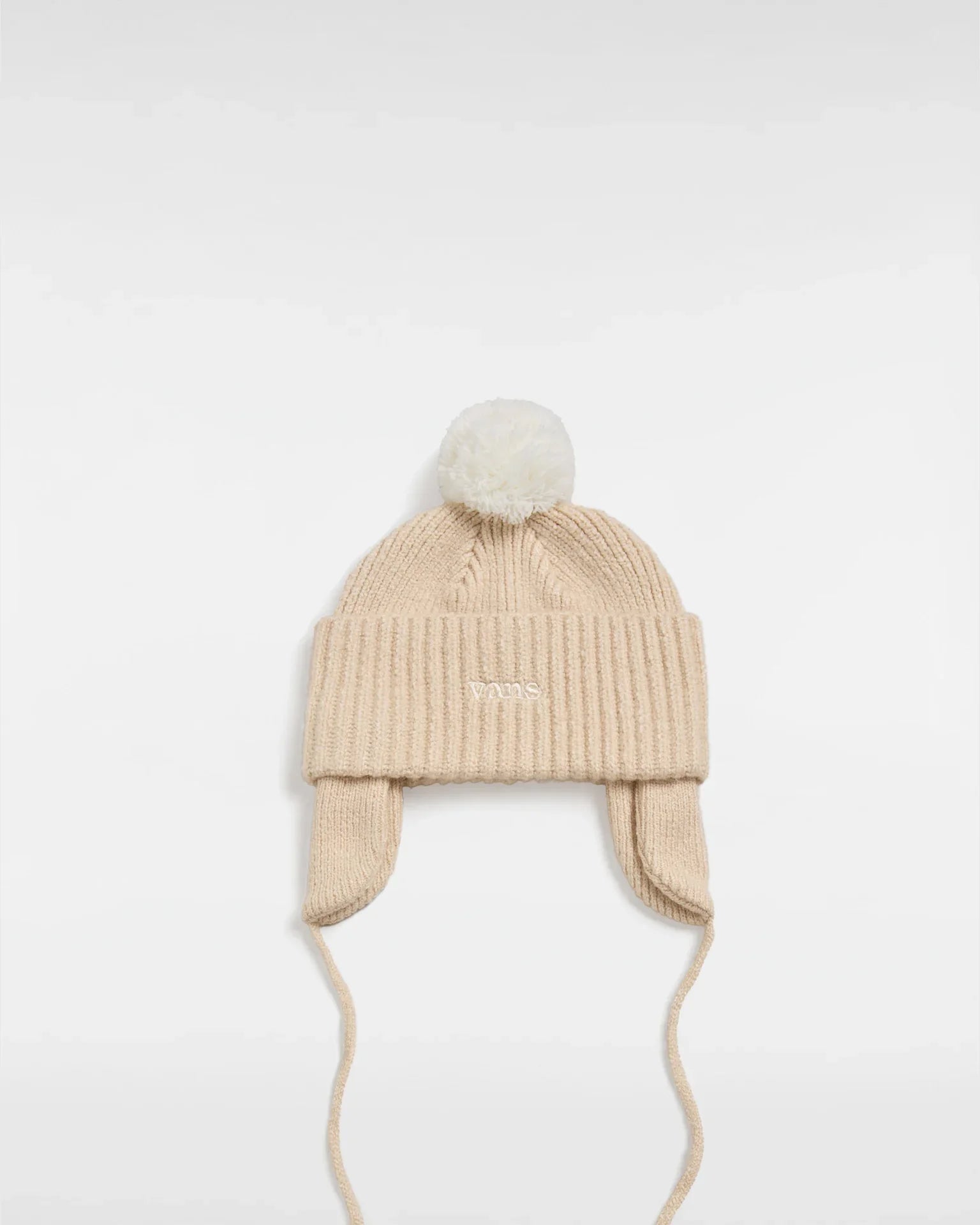 VANS VANS 66 EARFLAP POM BEANIE marshmallow kép 1