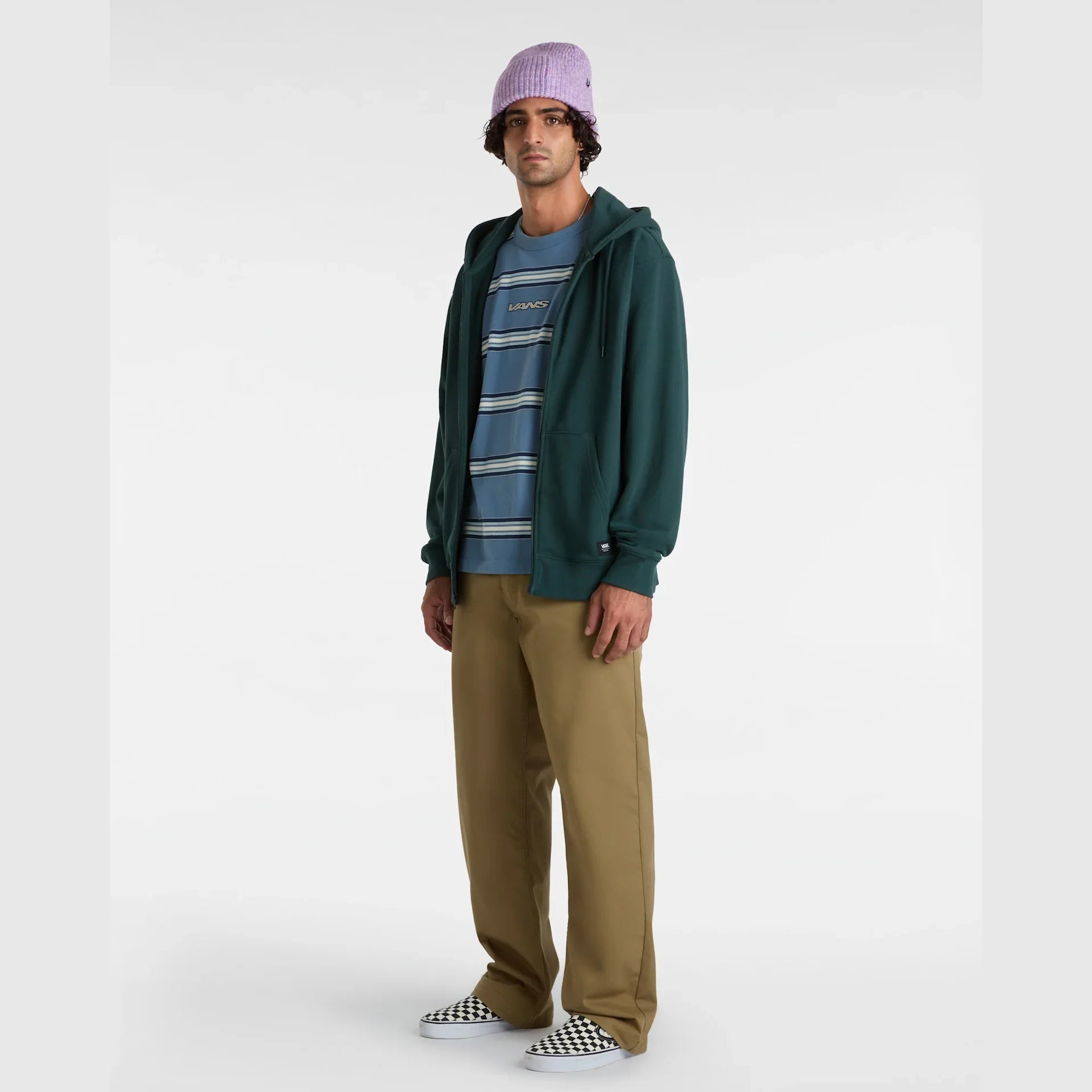 VANS Authentic Chino Loose Pant Gothic Olive Nadrág kép 6