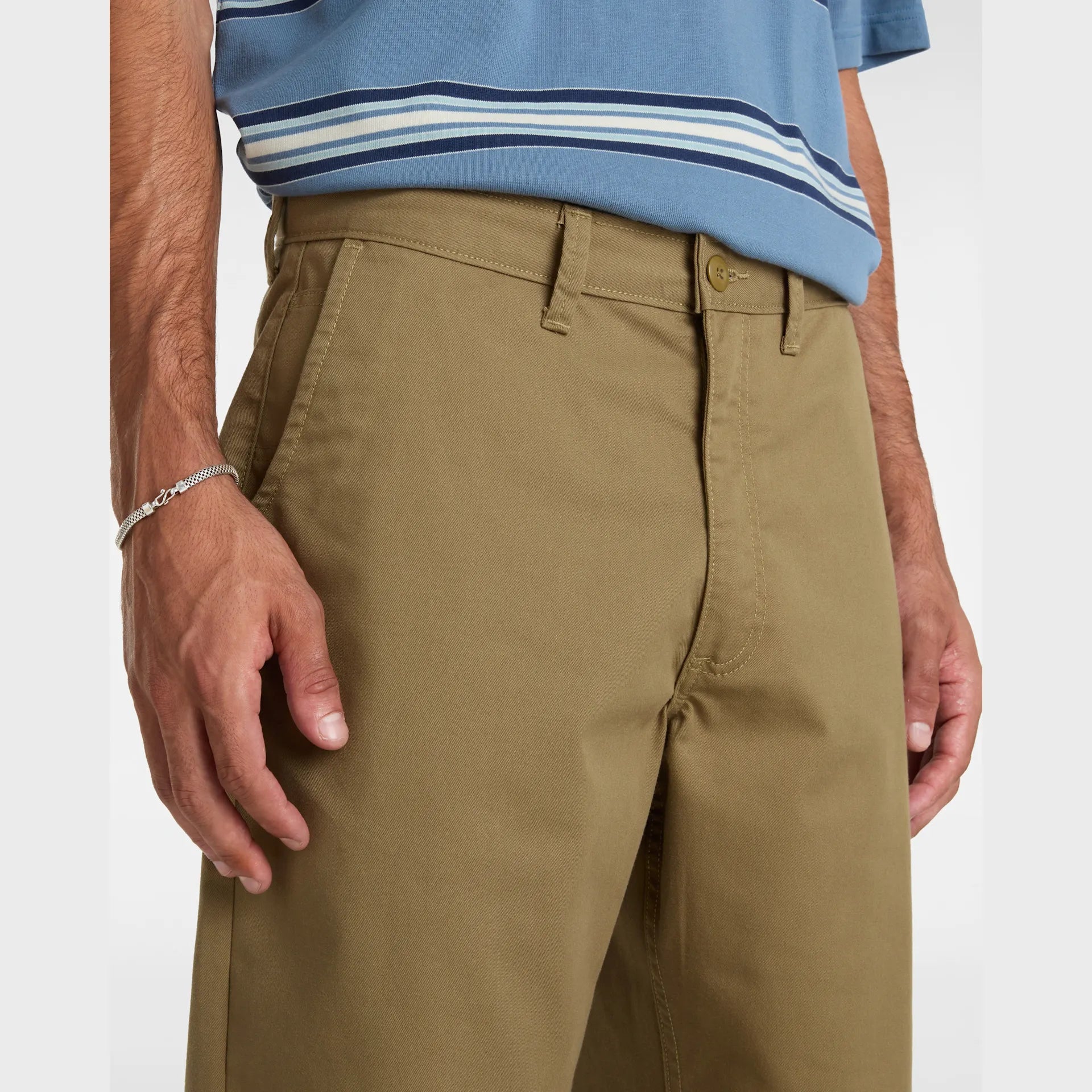 VANS Authentic Chino Loose Pant Gothic Olive Nadrág kép 7